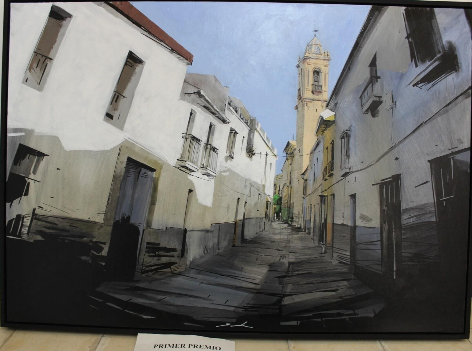 La pintura del ganador de este certamen local.