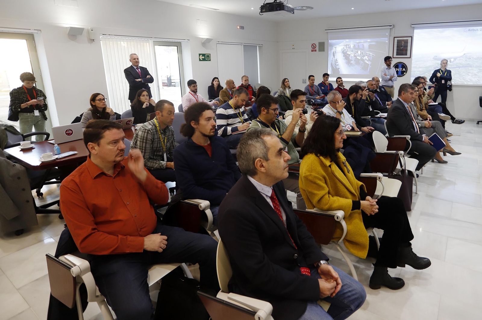 Imágenes del ensayo del demostrador Auto´Mate en el INTA, Huelva