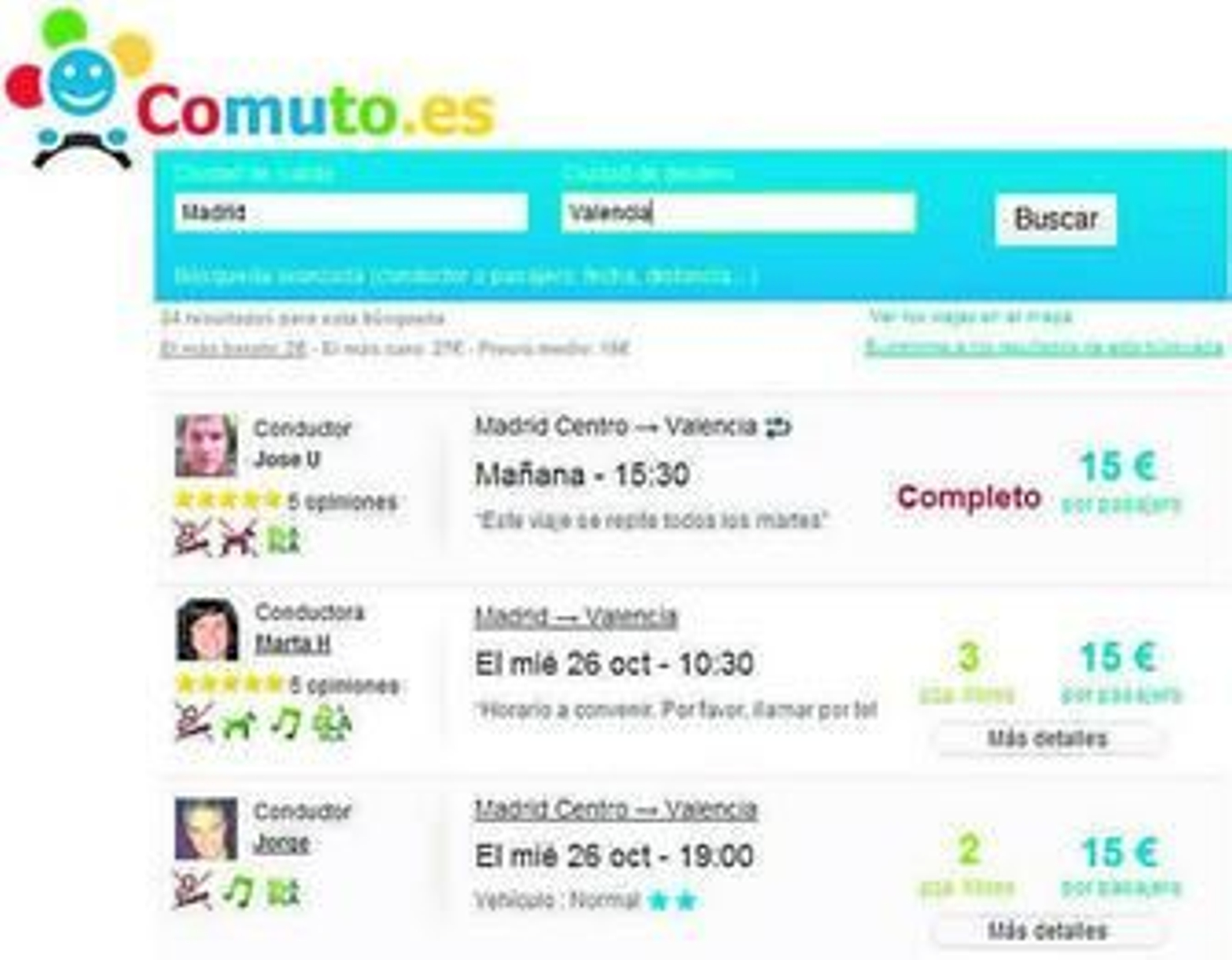 Autostop virtual por la vía más barata