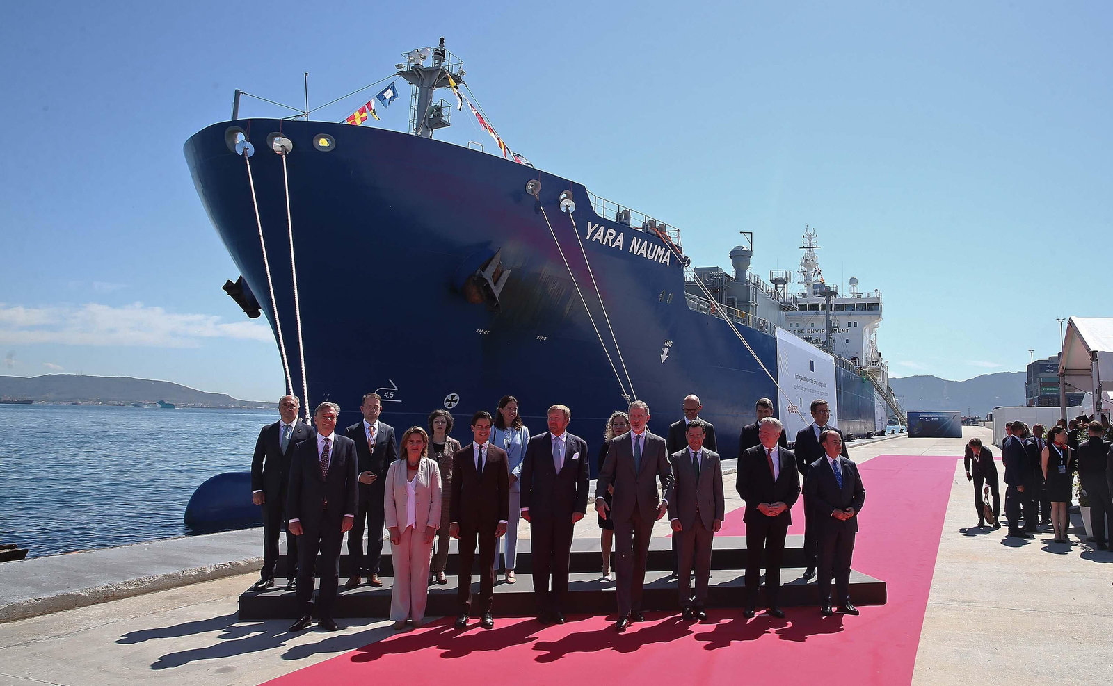 Fotos de la visita de los reyes Felipe VI y Guillermo Alejandro de Países Bajos al puerto de Algeciras Fotos de los reyes Felipe VI y Guillermo Alejandro de Países Bajos al puerto de Algeciras