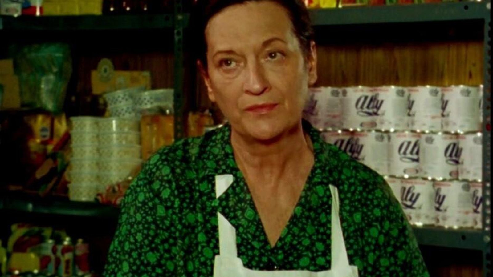 La tía de Pancho en el ultramarinos de 'Verano Azul'