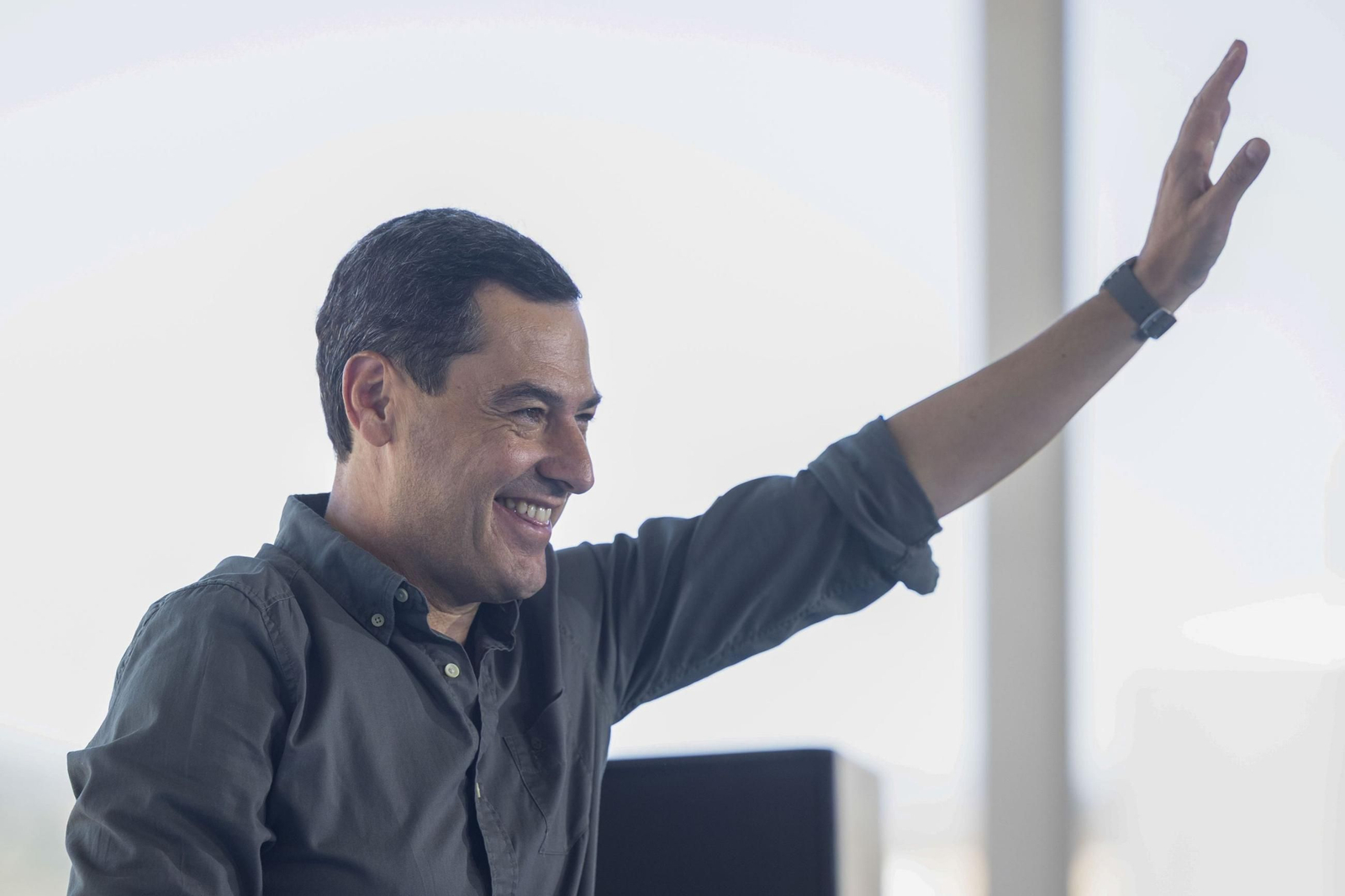 El presidente de la Junta, Juanma Moreno.