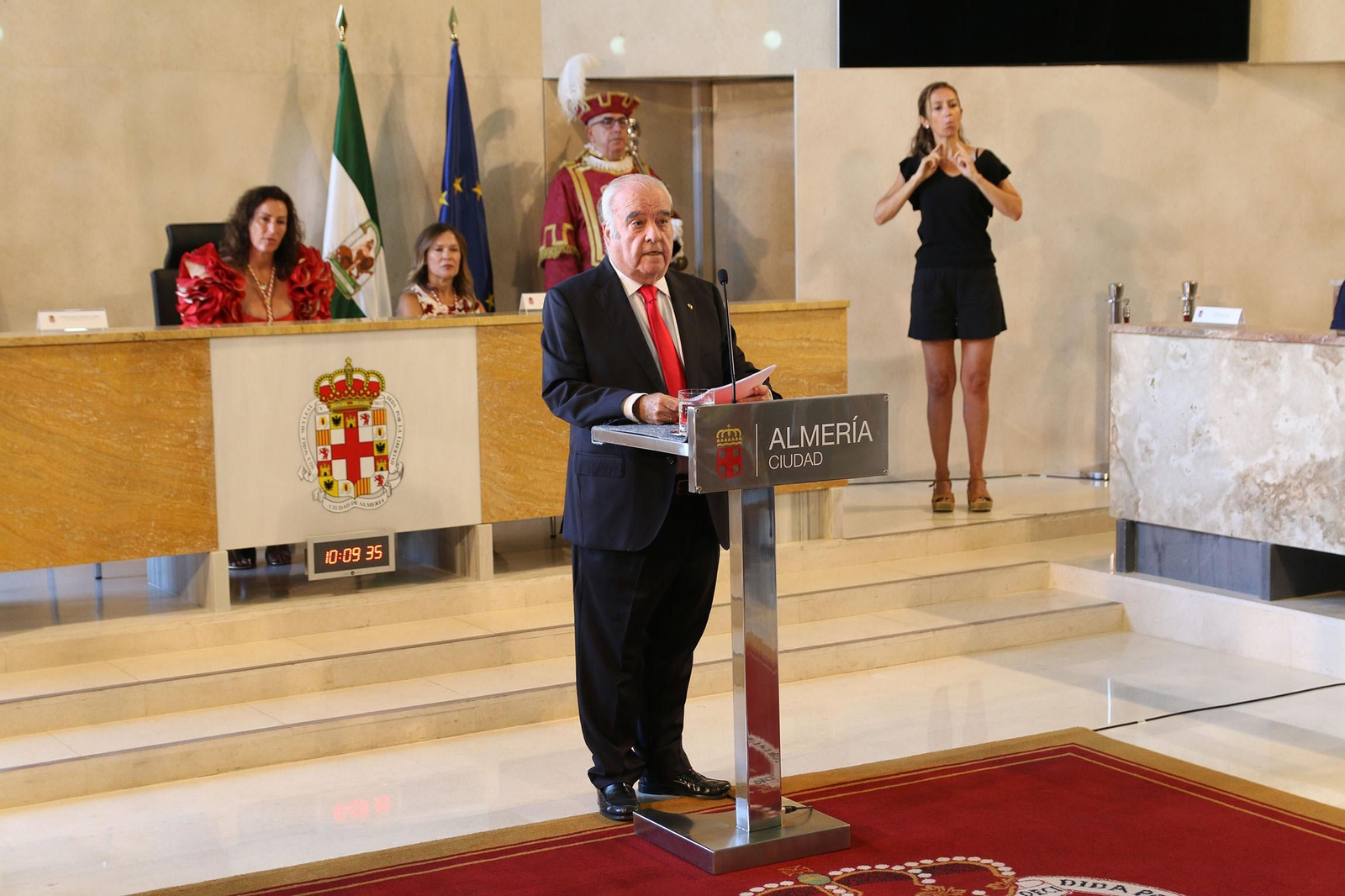 Las imágenes del homenaje a 'Los Coloraos'