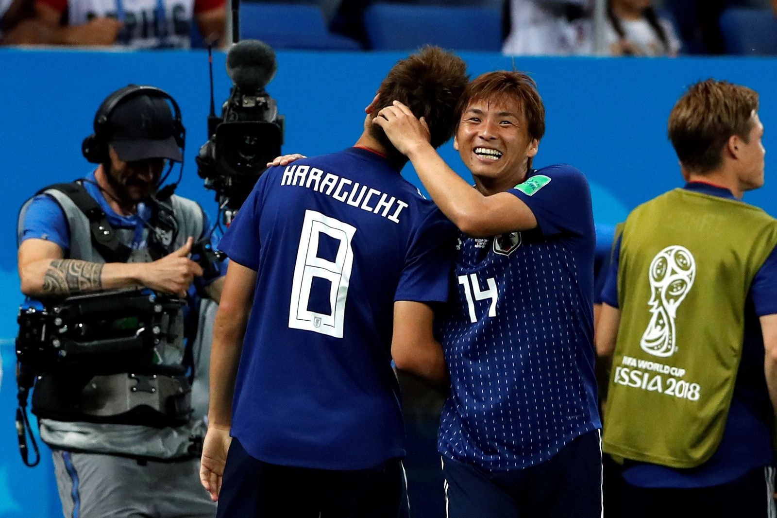 Las imágenes del Bélgica-Japón