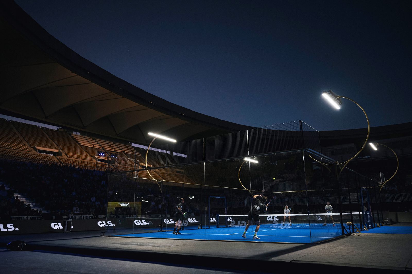 Las mejores fotos de la segunda jornada del pádel en el Estadio de la Cartuja