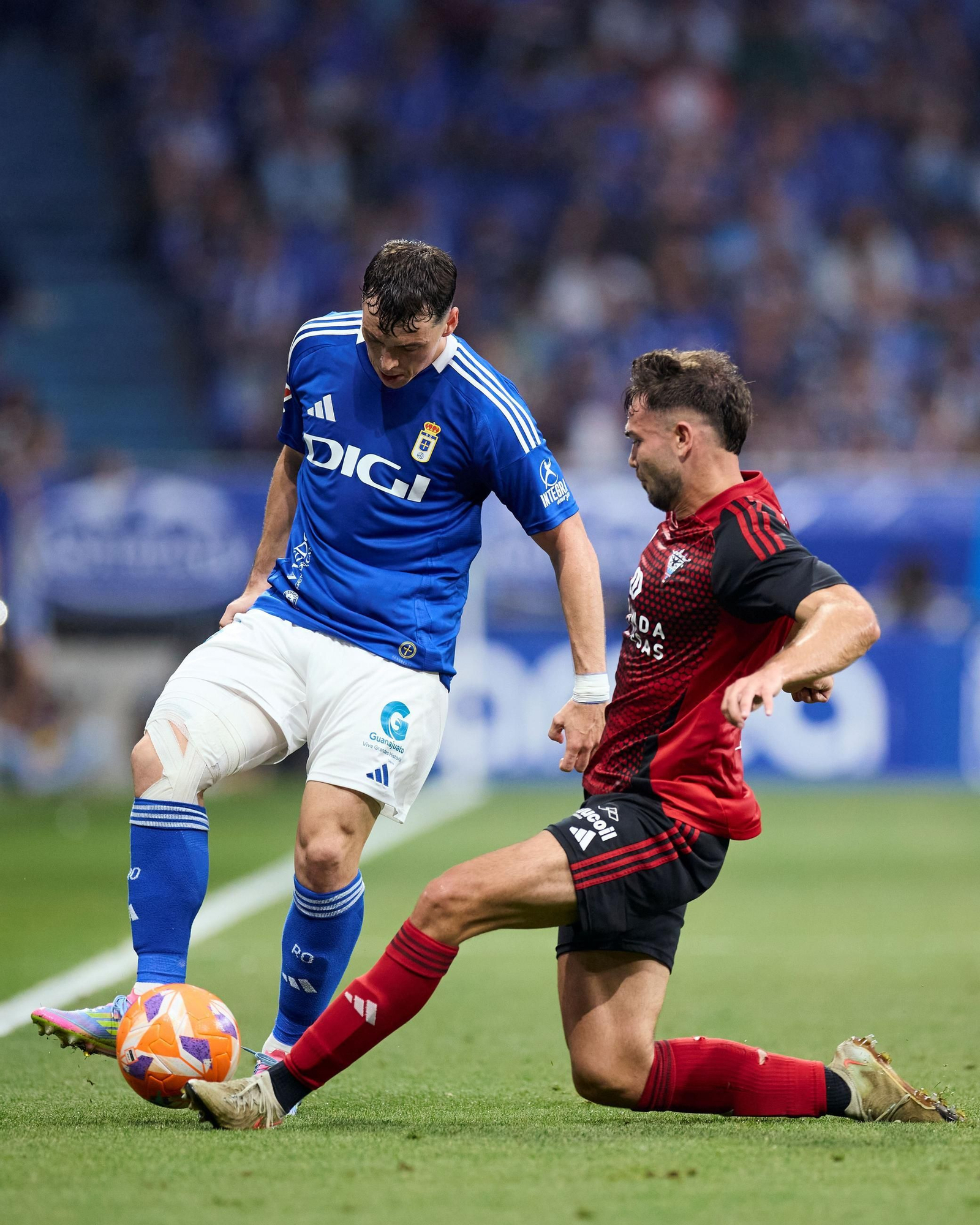 Las fotos del ascenso del Oviedo ante el Mirandés
