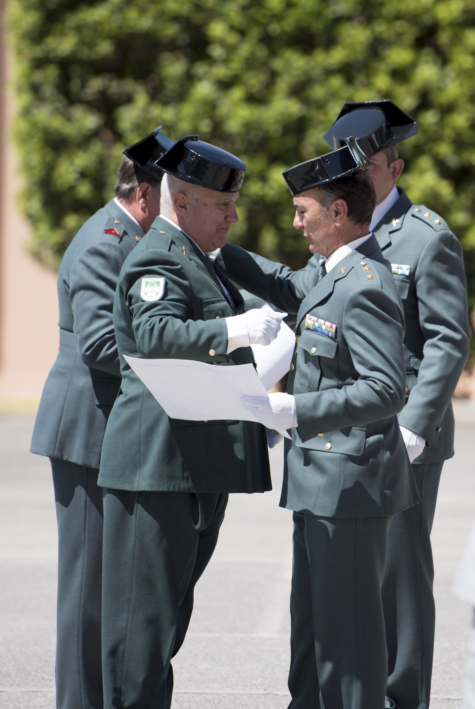 Acto de celebración del 175 aniversario de la Guardia Civil en Granada