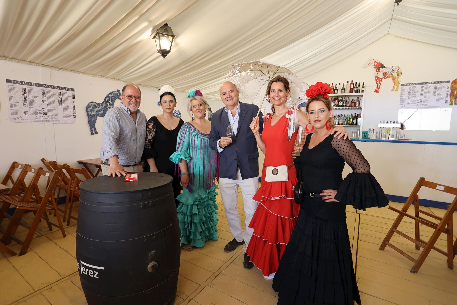 Último sábado de Feria de Jerez en la Caseta del Diario