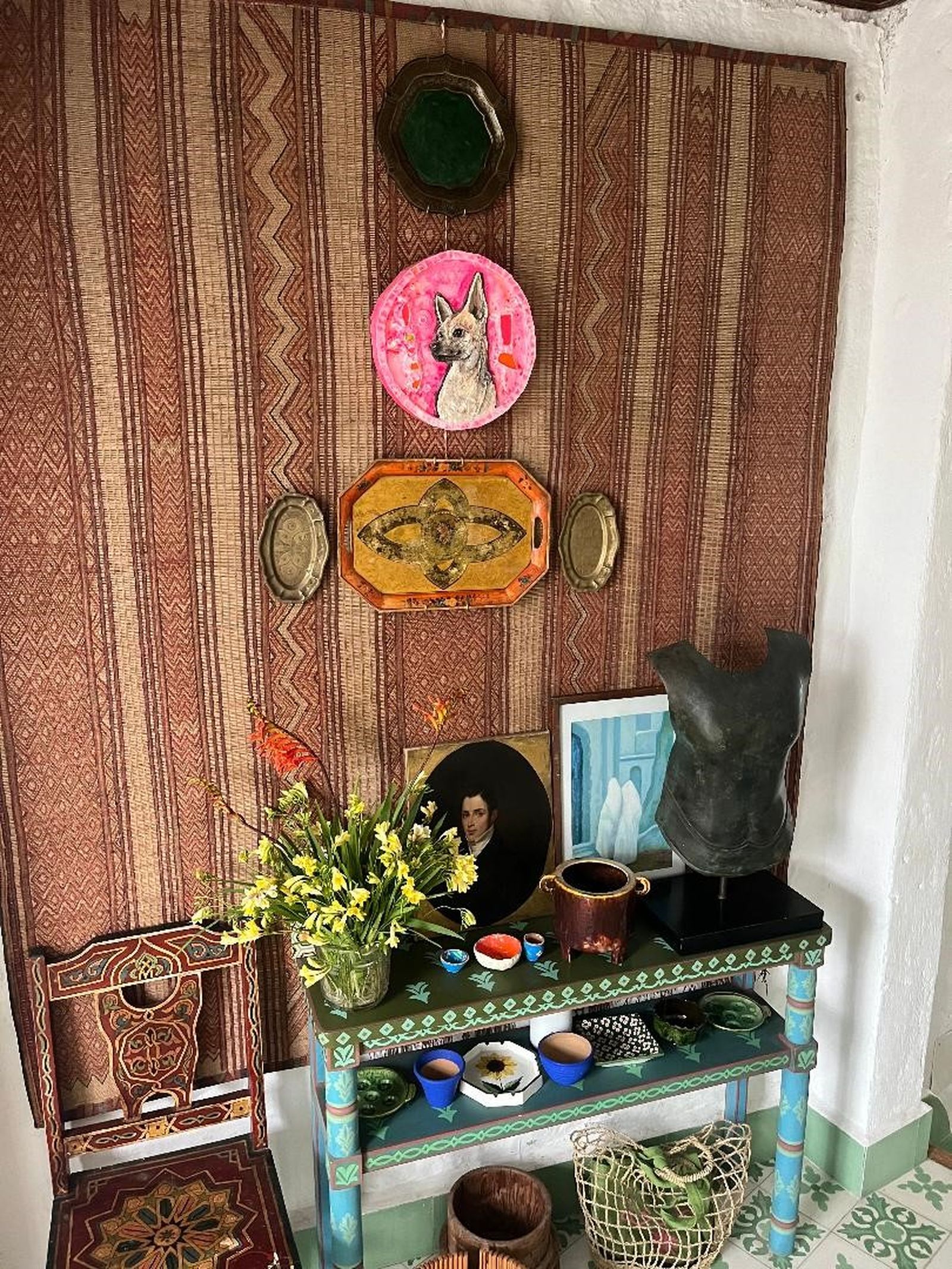 Imágenes de la vivienda en Tánger del interiorista americano Frank de Biasi