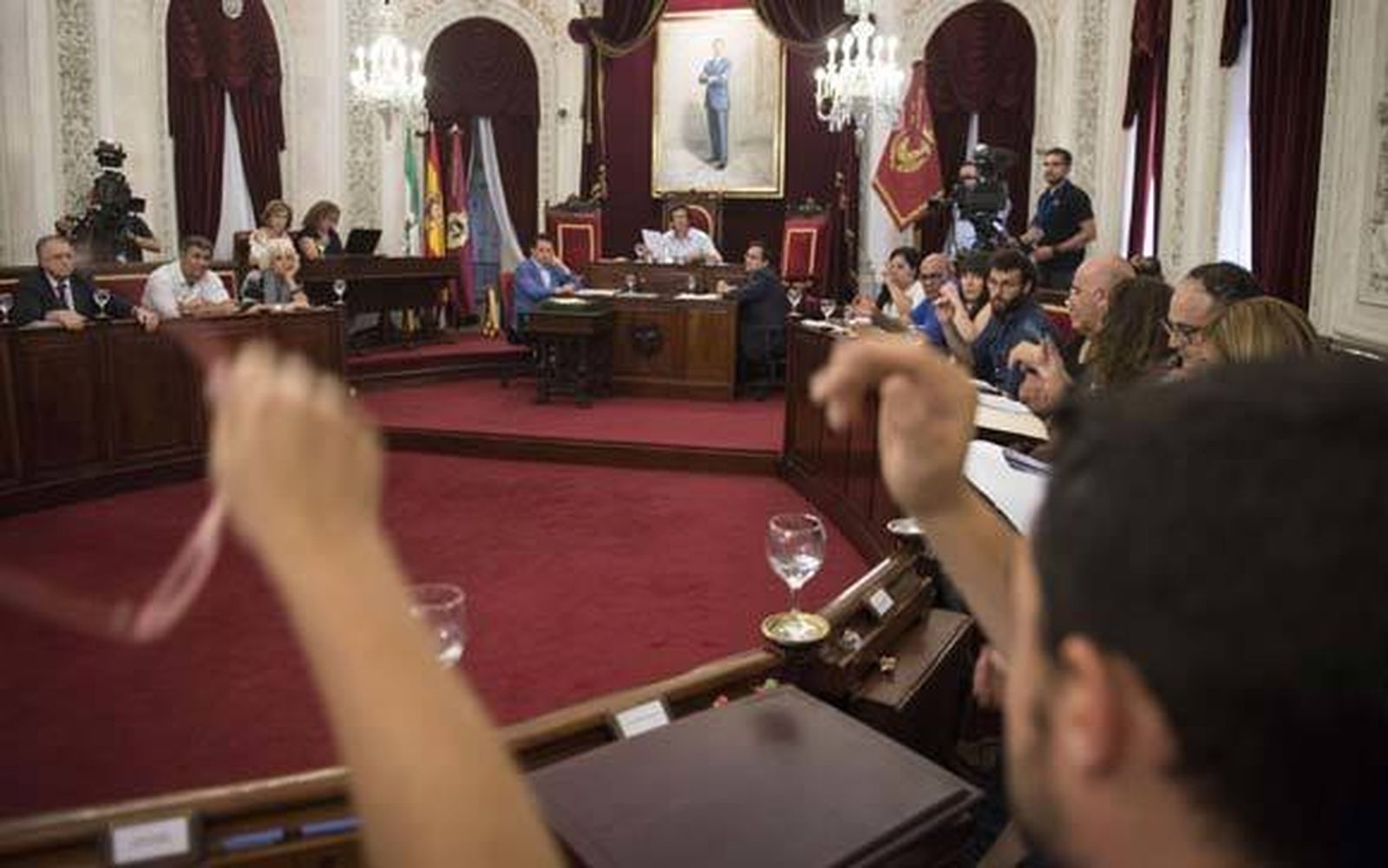 El Presupuesto fue rechazado por los partidos de la oposición en el Pleno./Joaquín Hernández Kiki