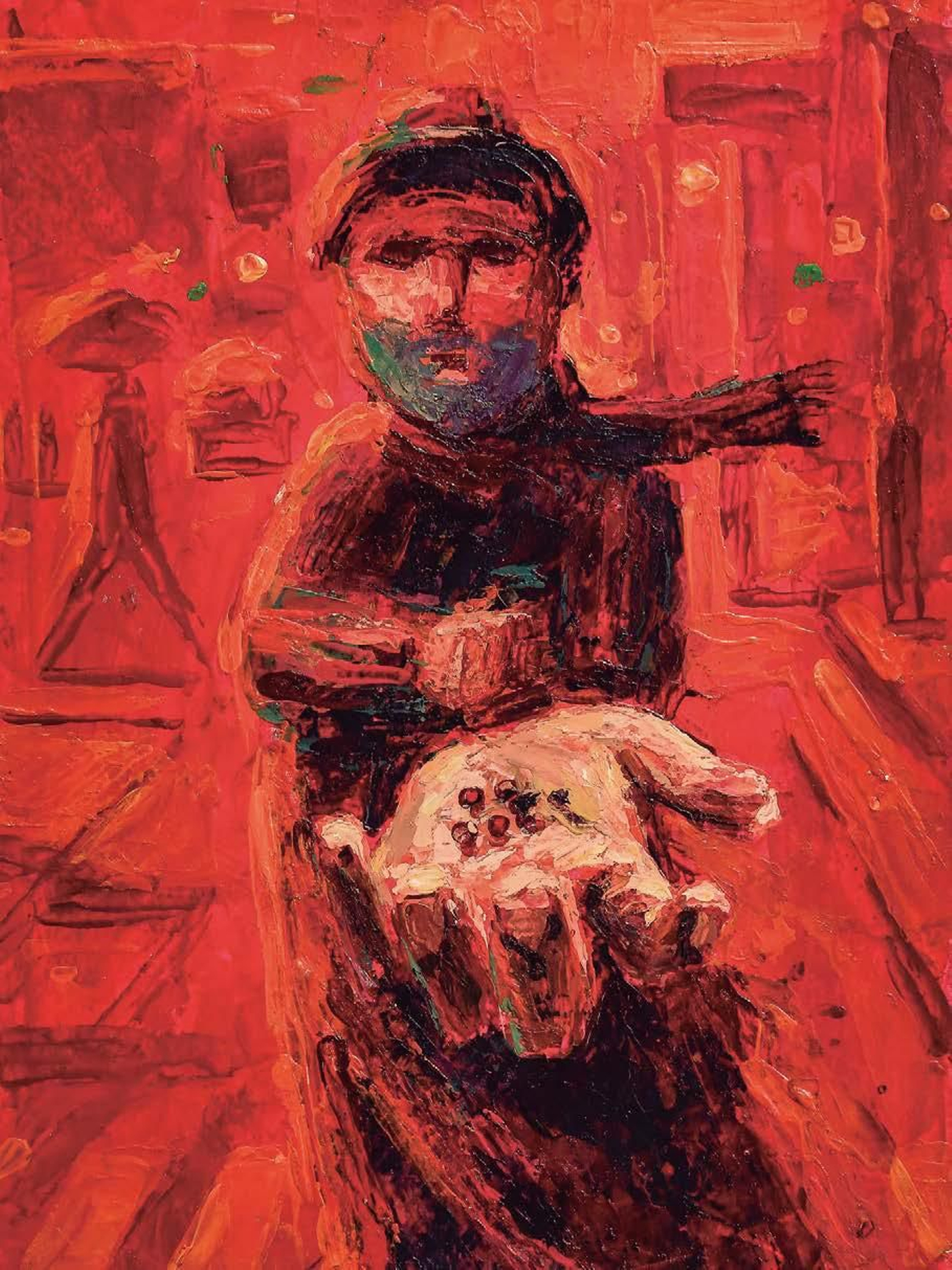 Ilustración de Michel Moro para 'La tierra baldía'.