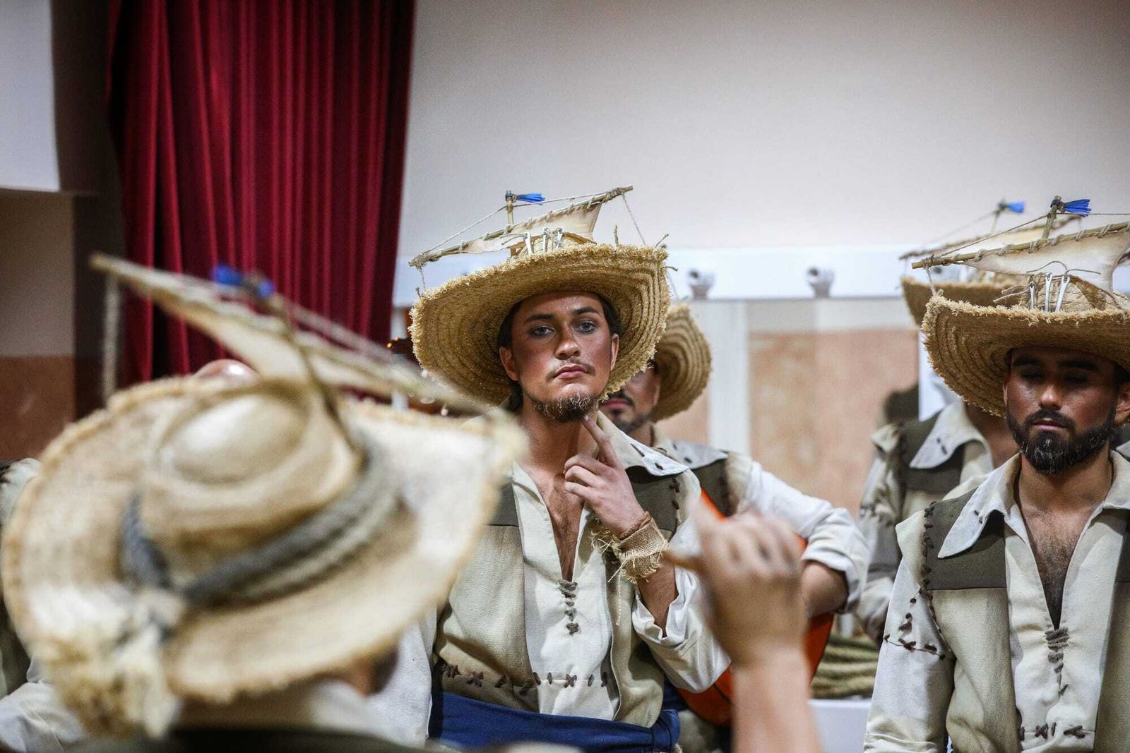 El ambiente en camerinos