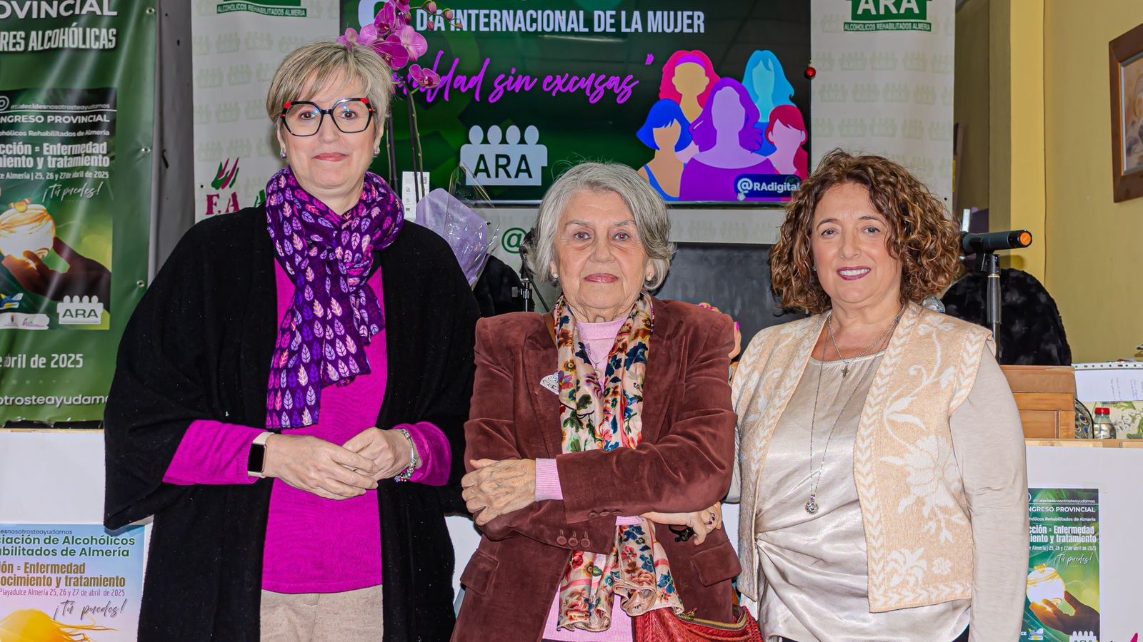 La charla fue impartida por Martirio Tesoro