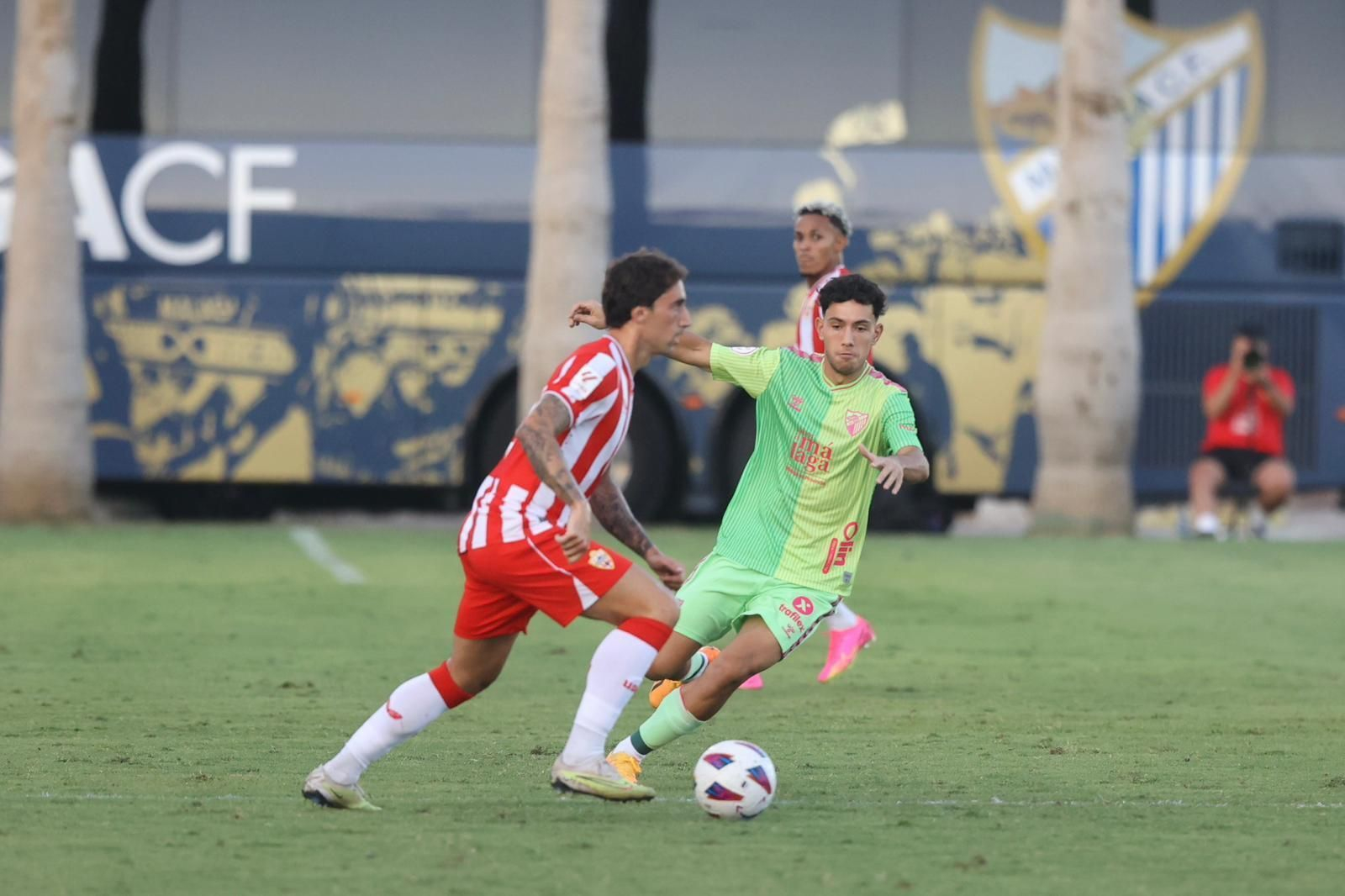 El Málaga-Almería, en imágenes