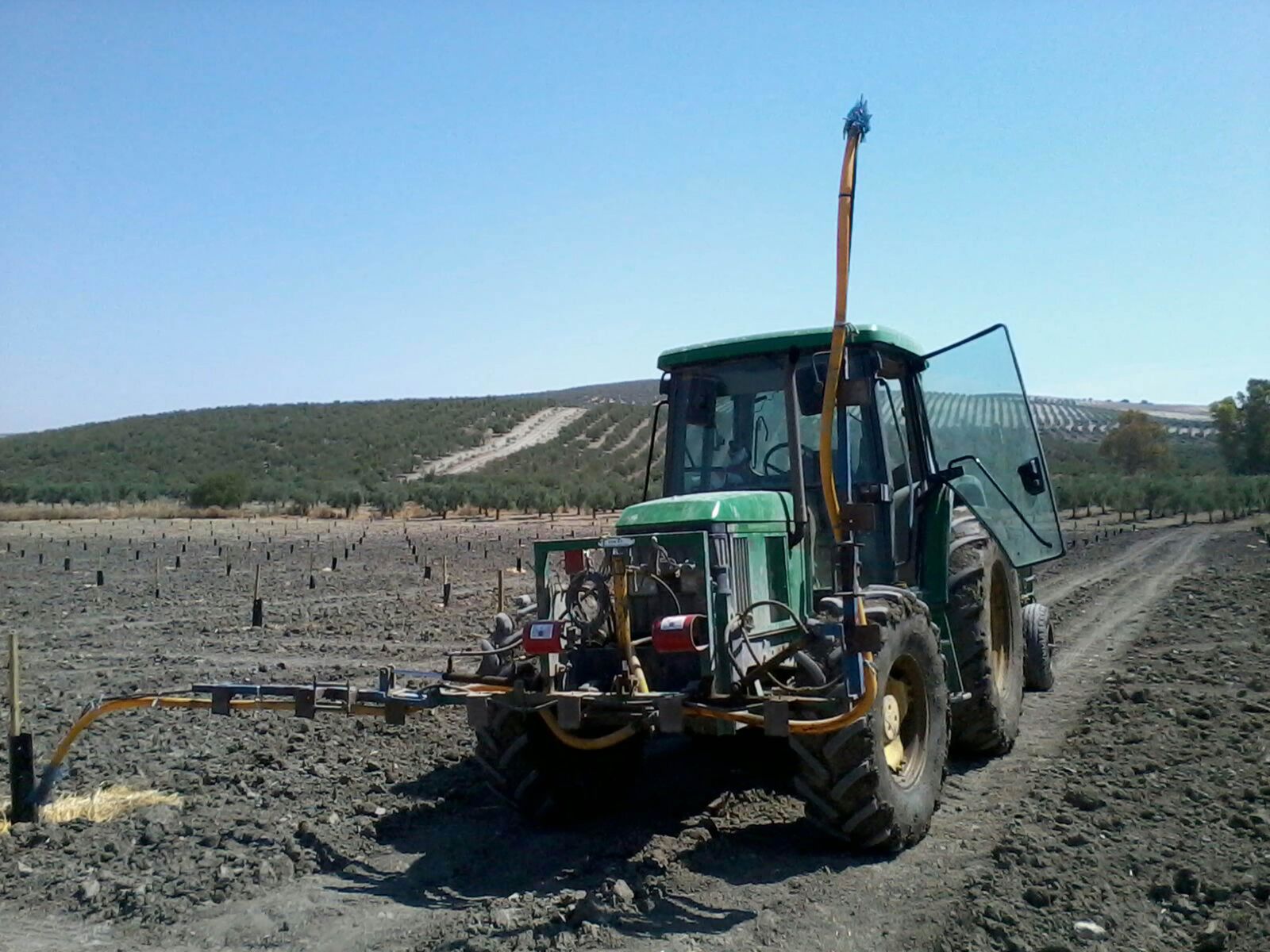 Imagen de archivo de una tractor.