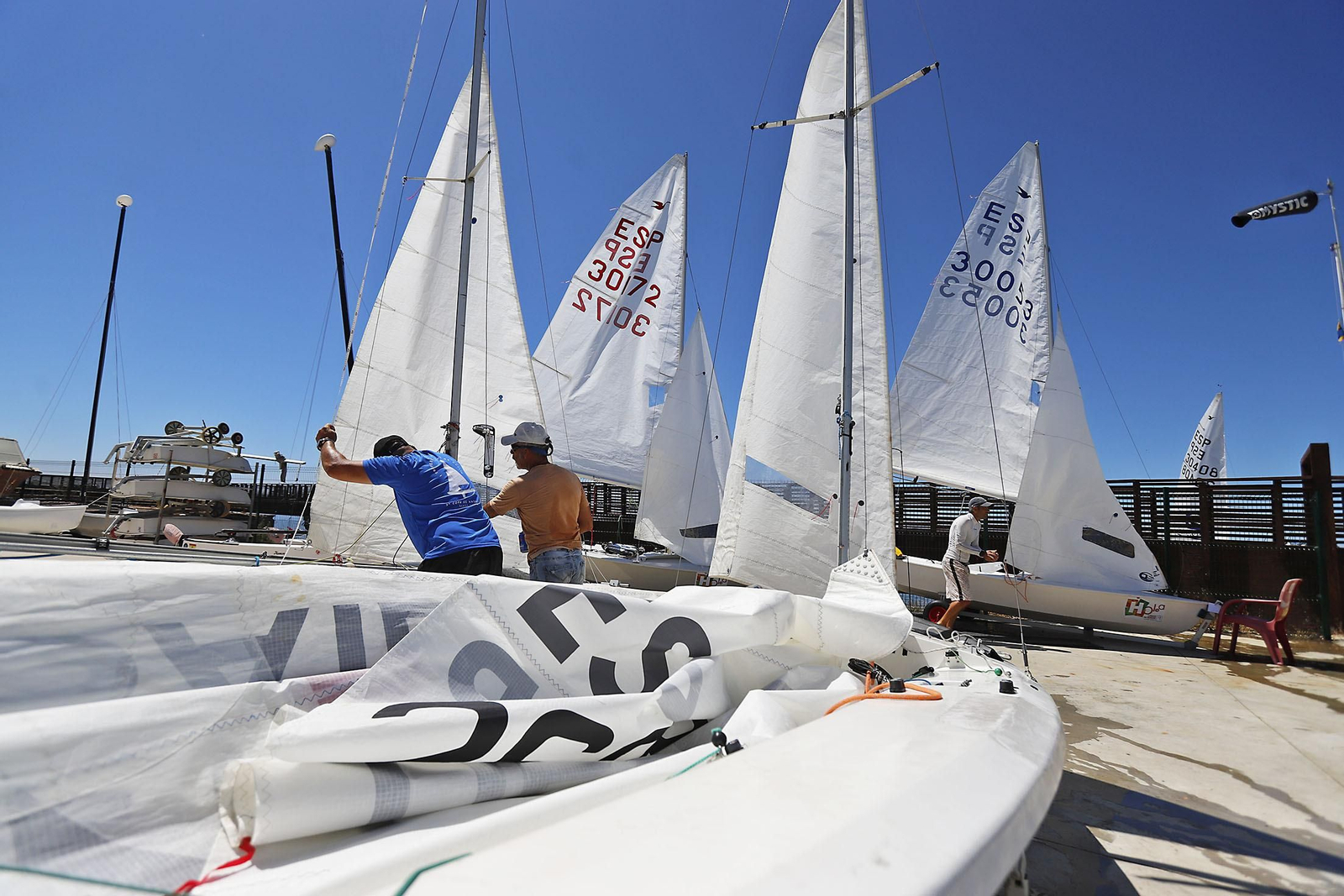 Imágenes de la final de la Copa de Andalucía de Snipe en Huelva