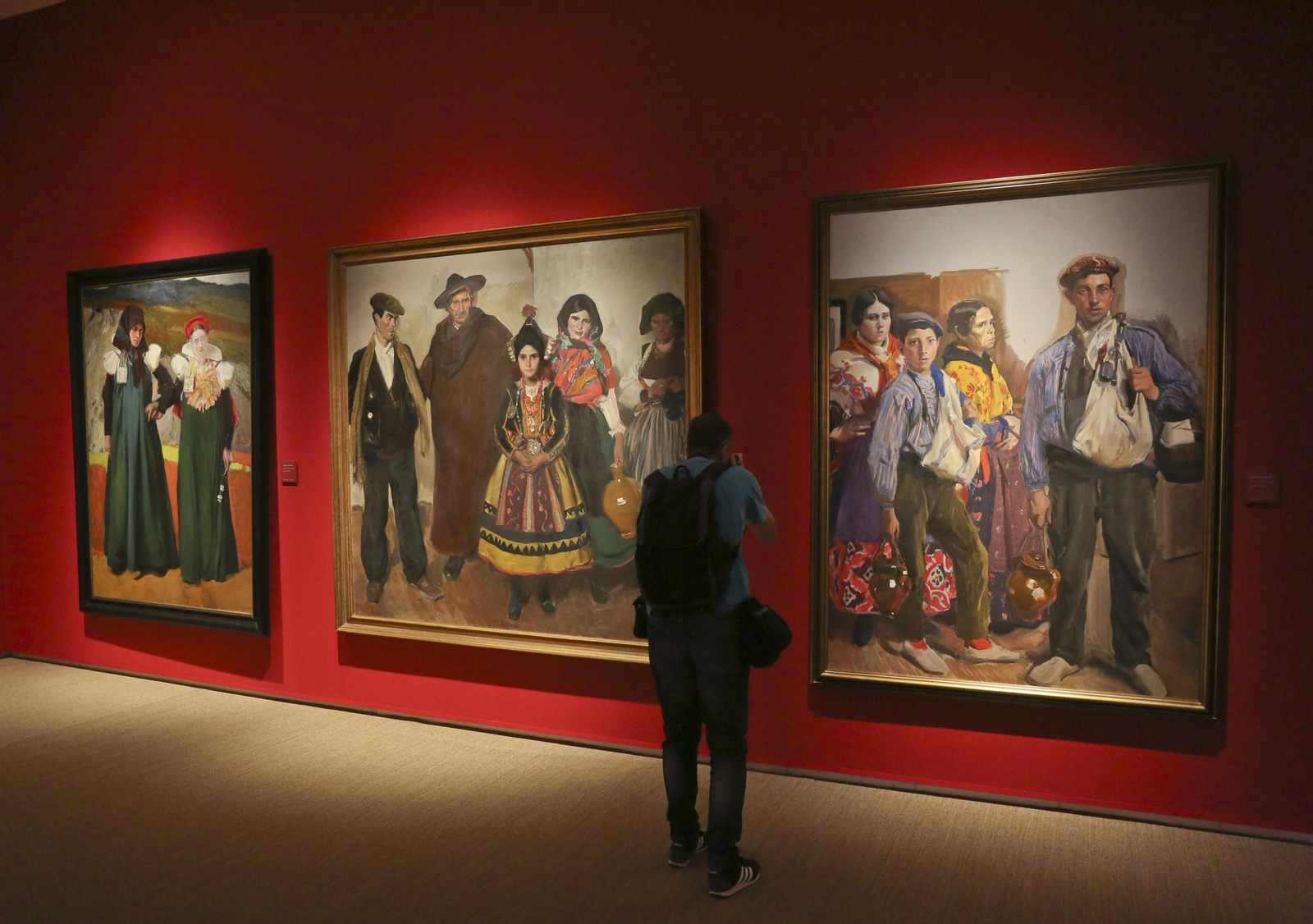 La exposición 'Sorolla tierra adentro' en el nuevo espacio de la Fundación Unicaja