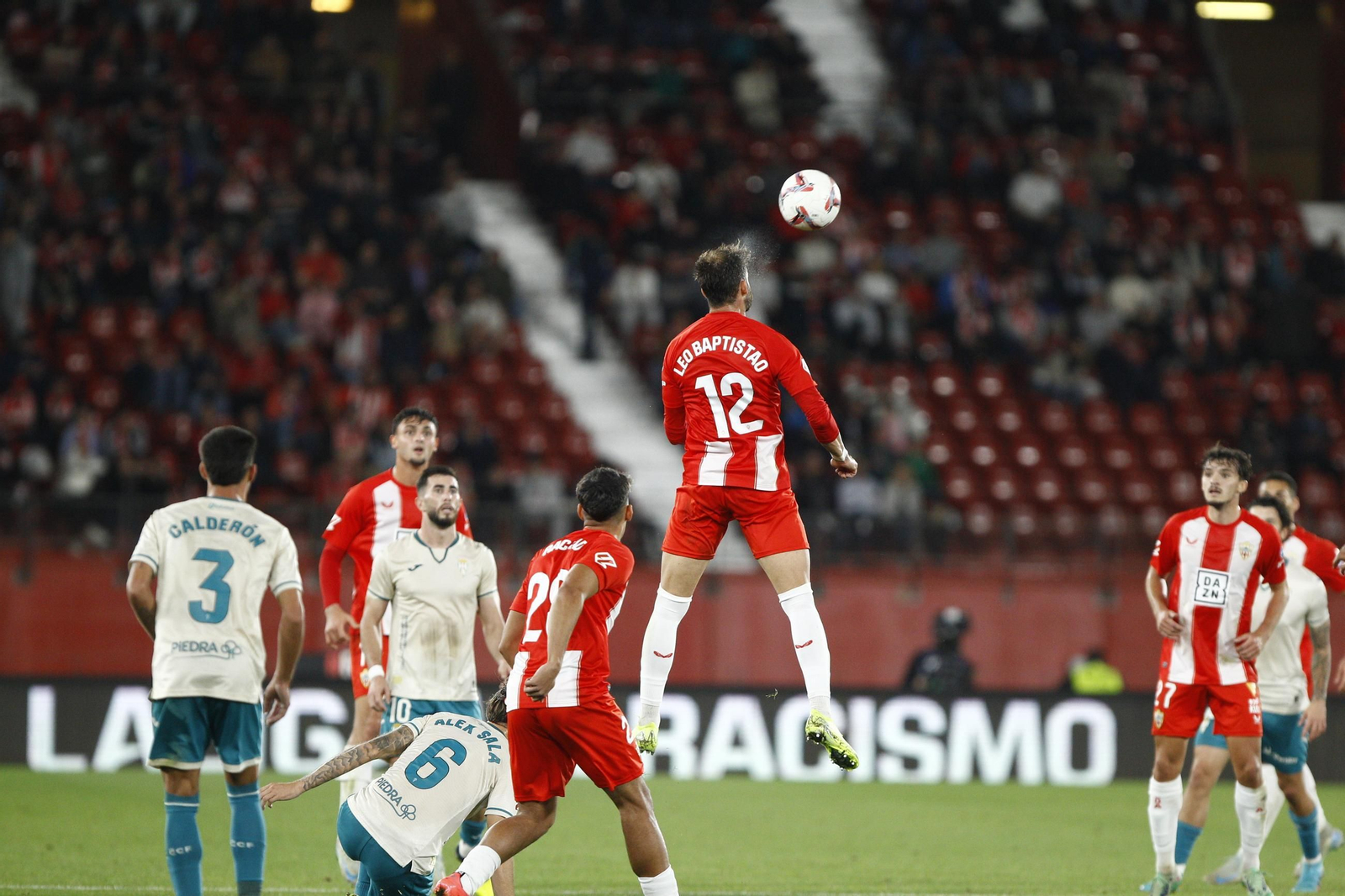Las mejores imágenes del partido de fútbol U.D. Almería-Córdoba C.F.