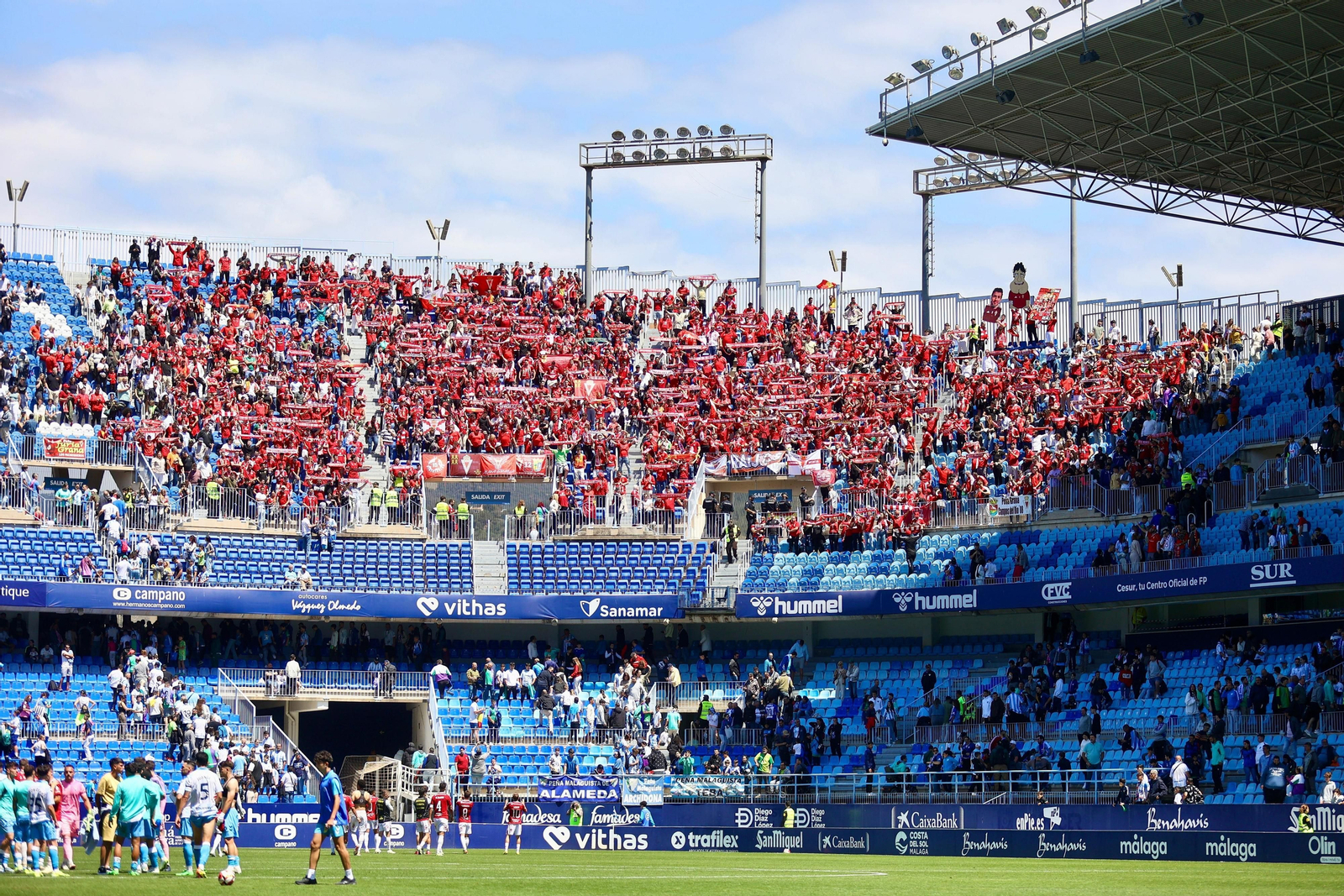 Las fotos del Málaga CF - Real Murcia