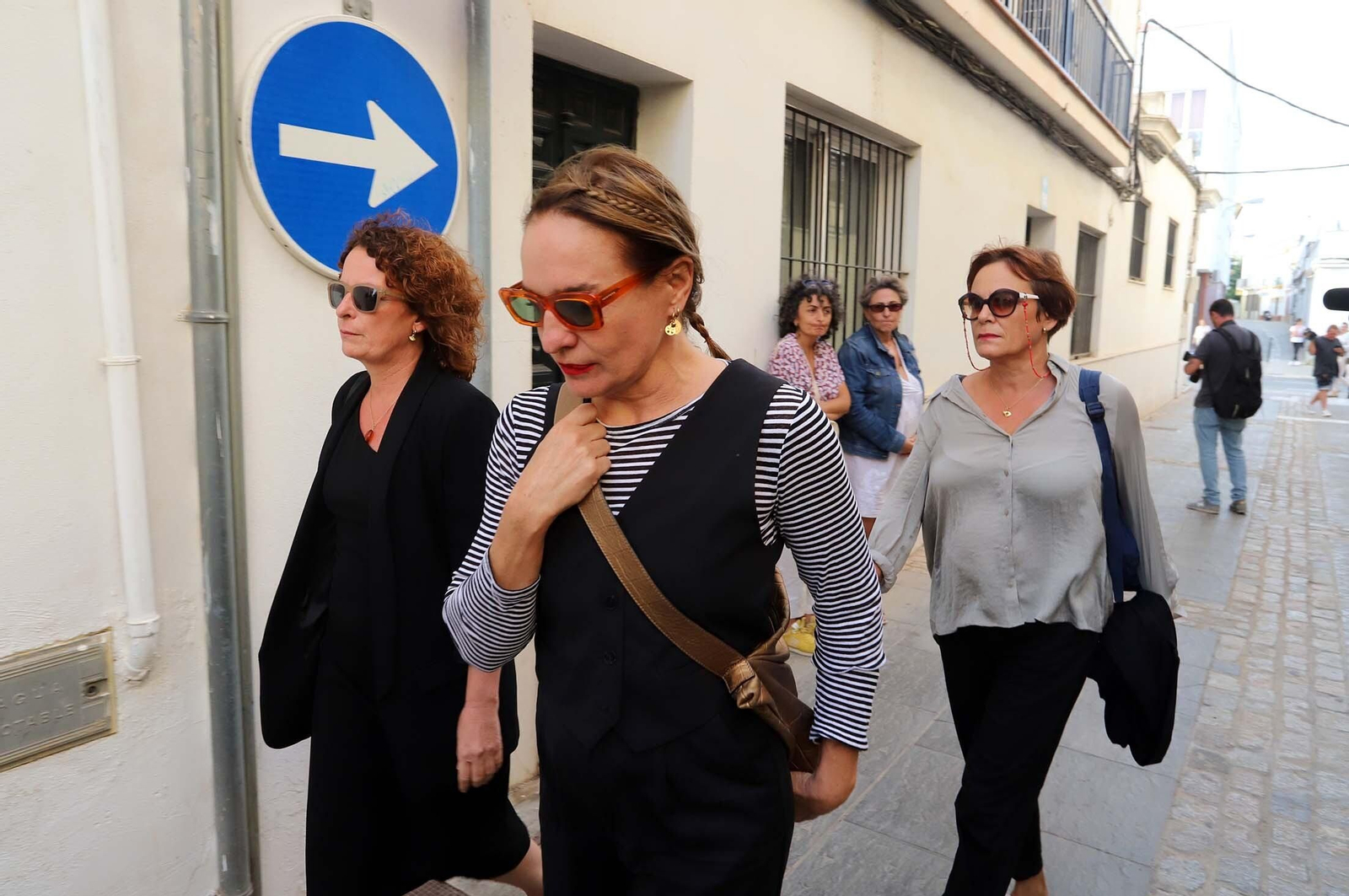 Personalidades y amigos que arroparon a la familia de Jesús Quintero, en imágenes