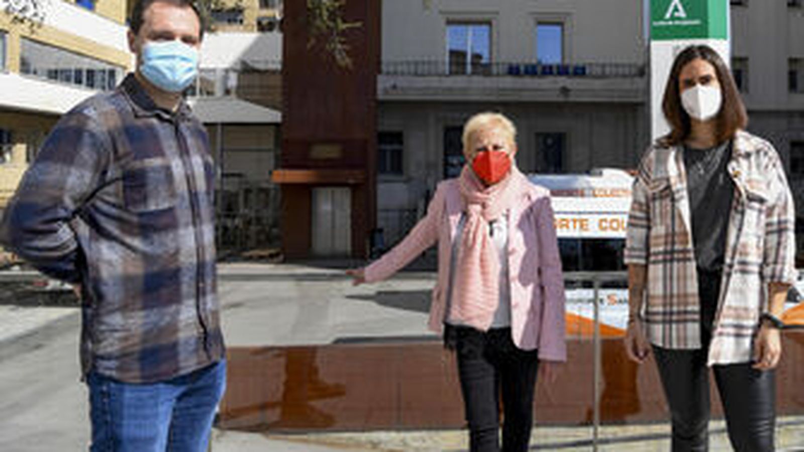 Lenor García, en el centro.