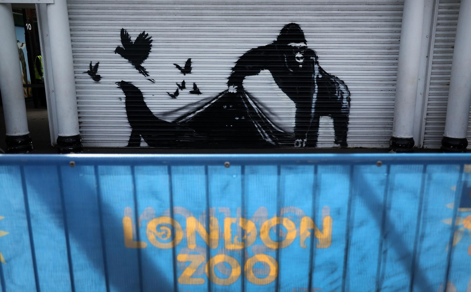 La serie animal del artista Banksy, al completo