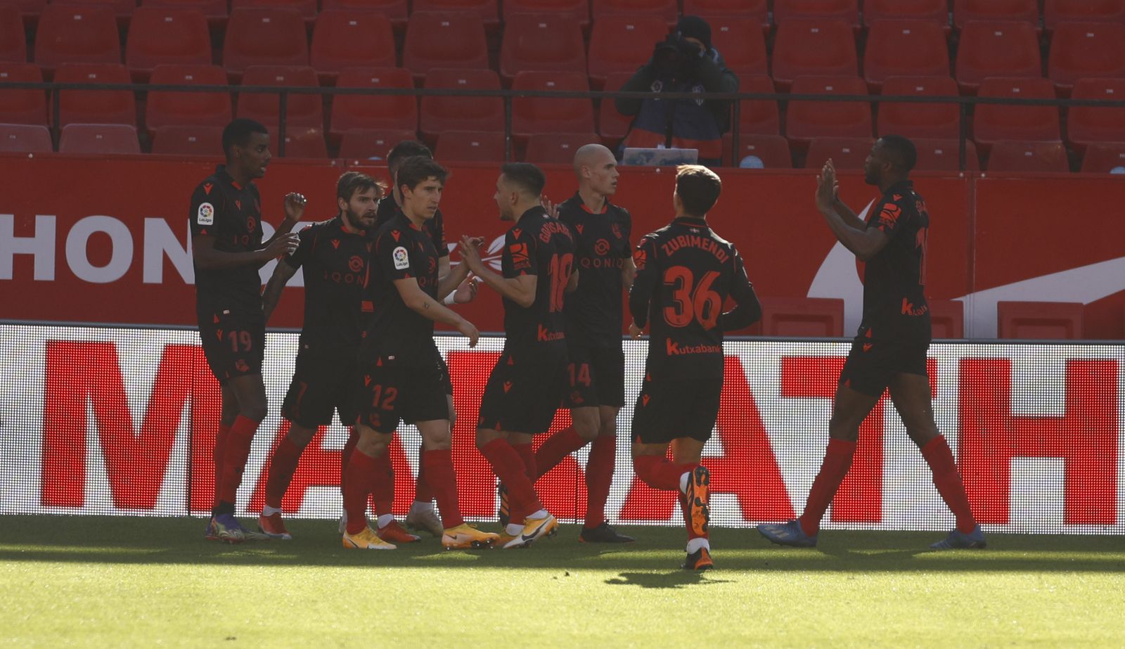 Las imágenes del Sevilla-Real Sociedad