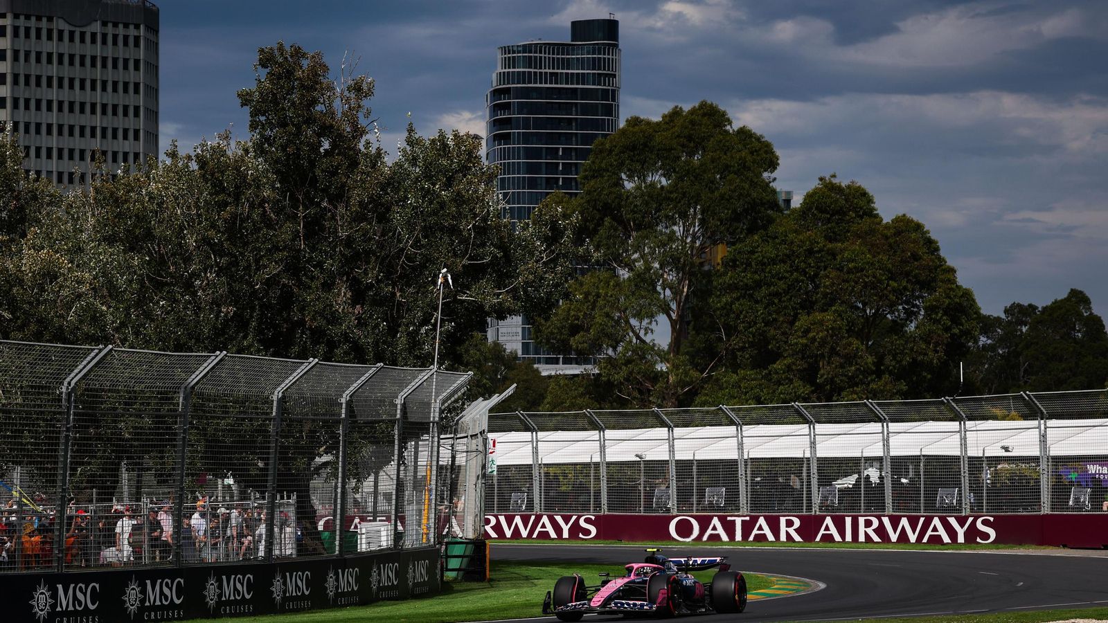 Los fotos del arranque de la Fórmula 1 en Melbourne