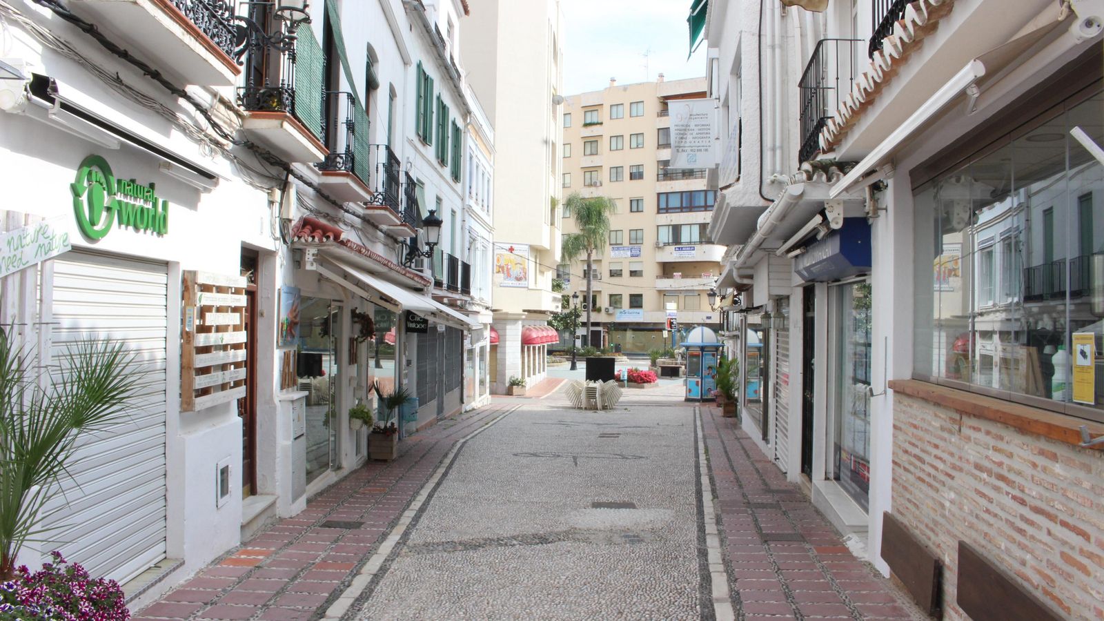 La calle Enrique del Castillo, situada en el Casco Antiguo.