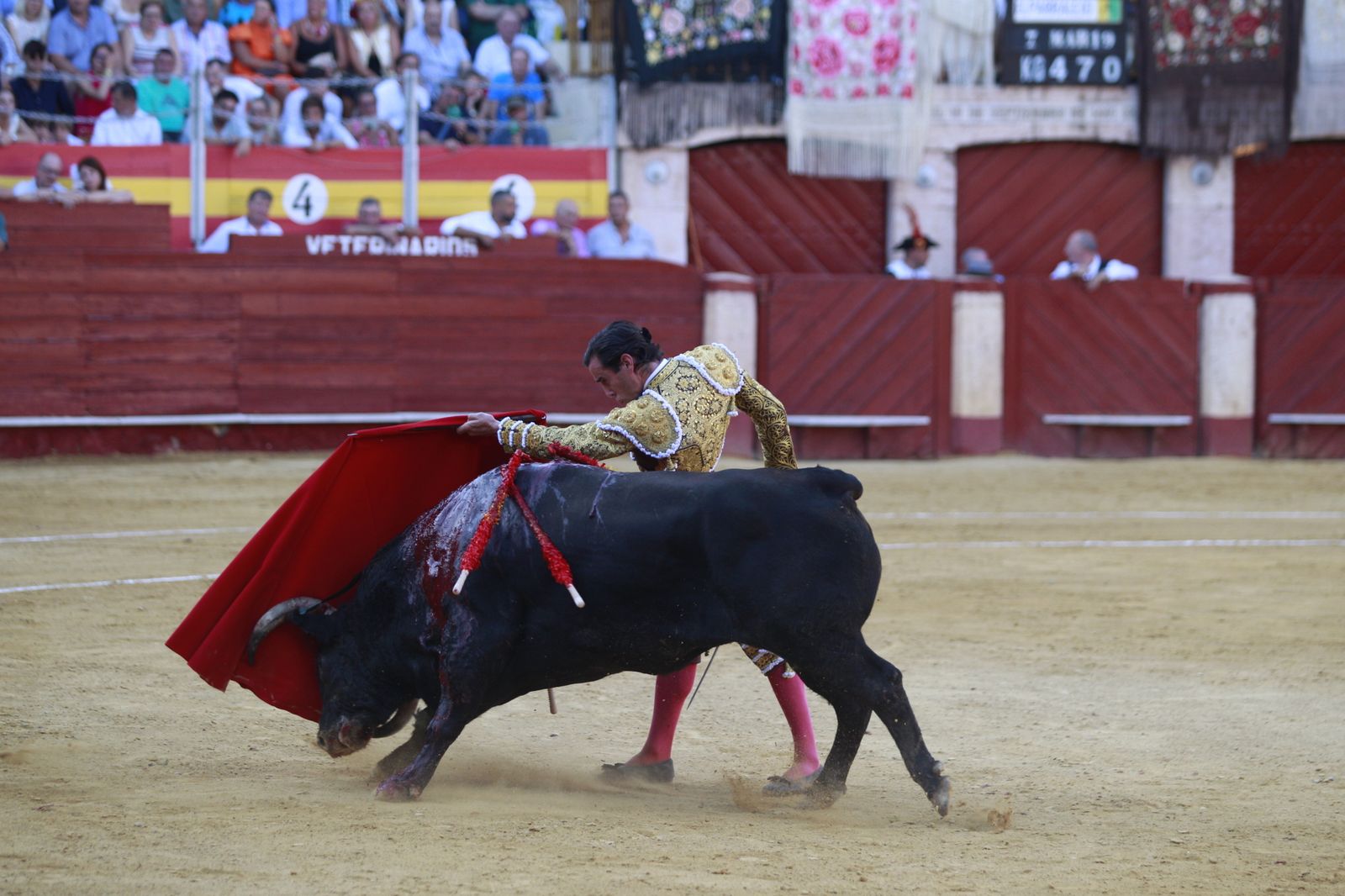 Imágenes del triunfo del torero almeriense Jorge Martínez el día de su alternativa