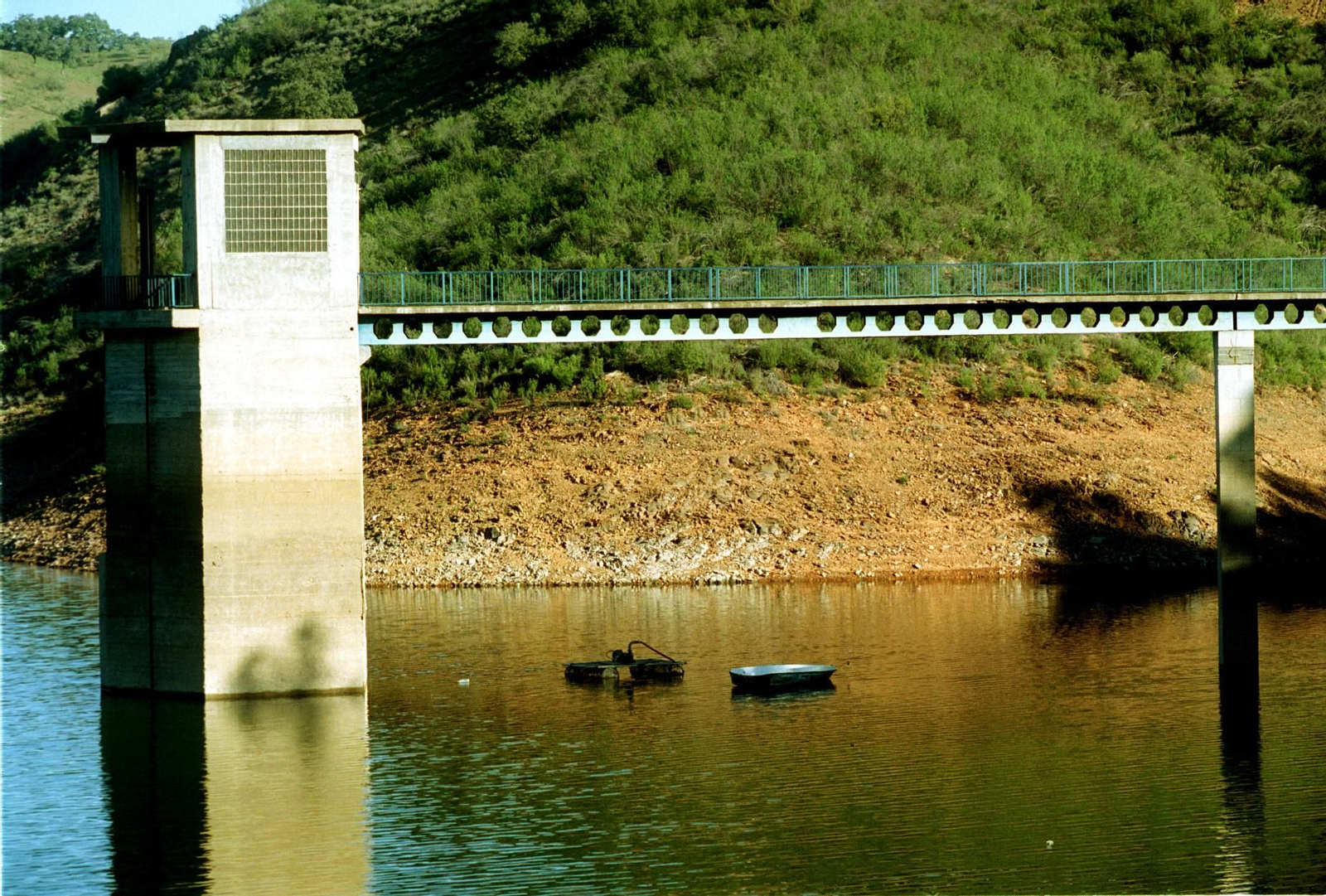 Embalse de la Minilla, que abastece a Sevilla.