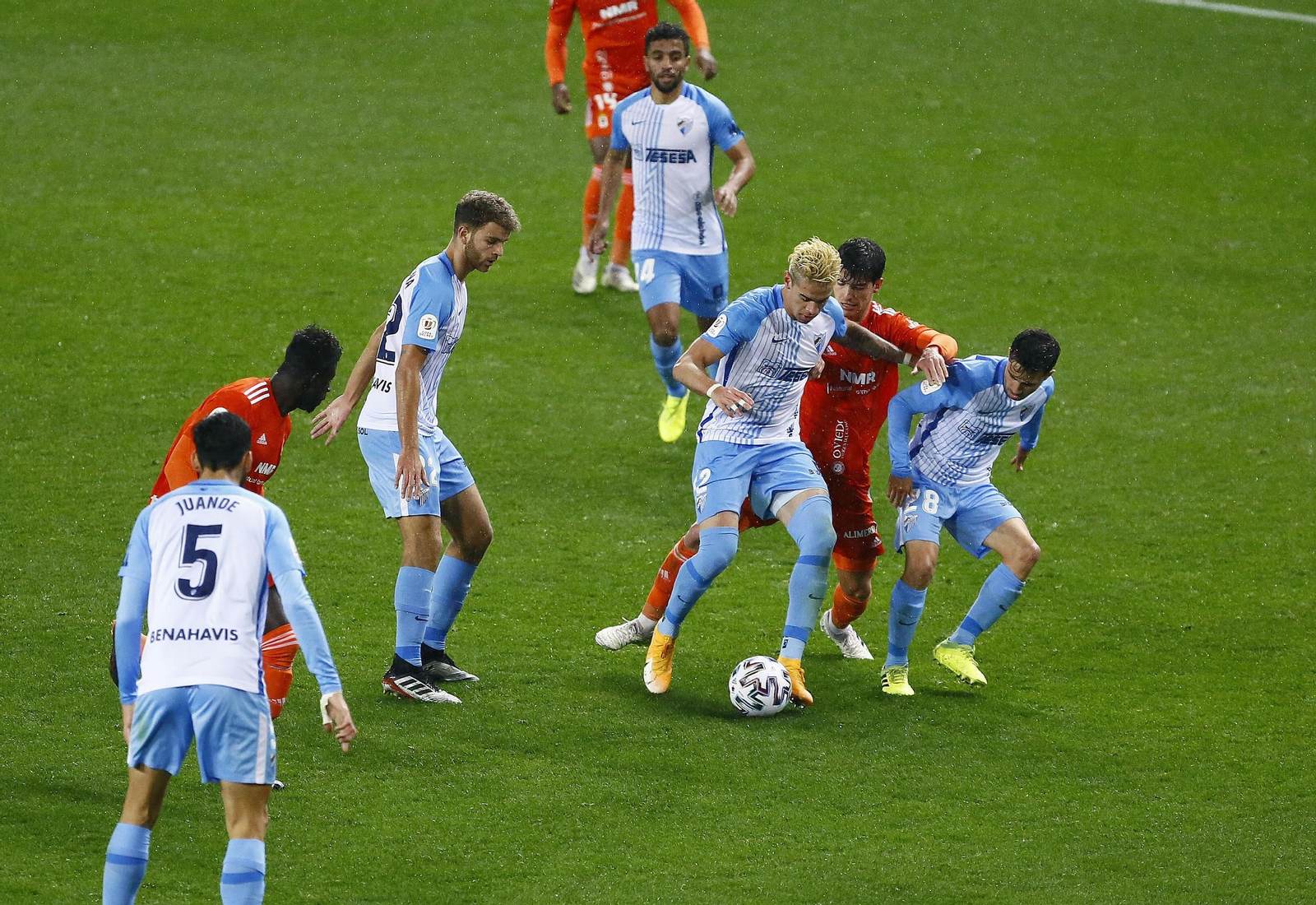 Las fotos del Málaga CF - Real Oviedo de Copa del Rey