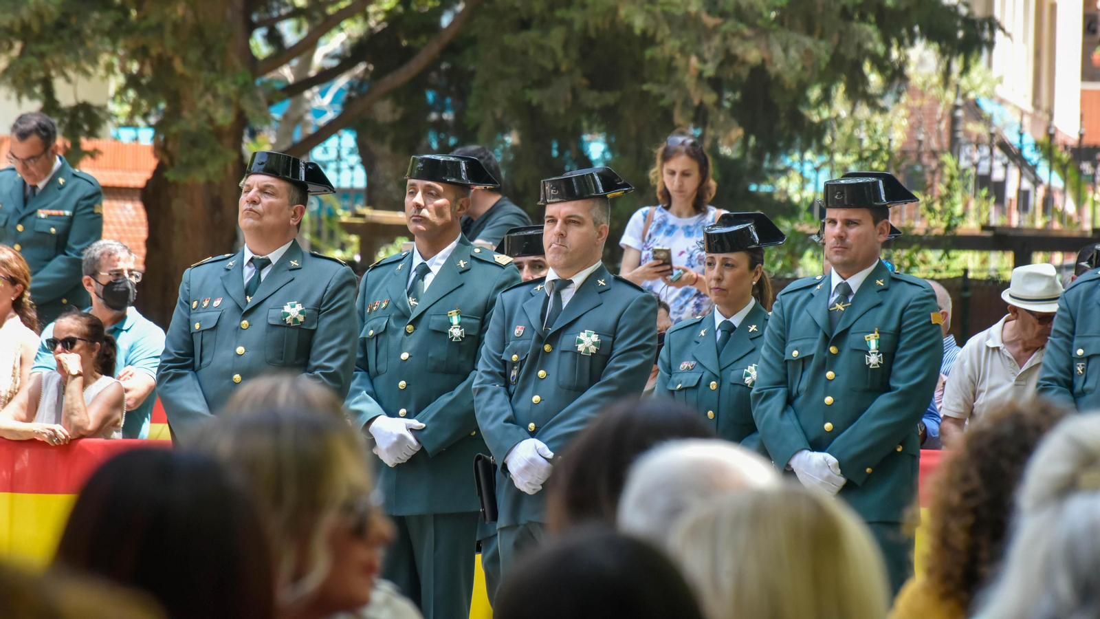 Las fotos del acto del 178 aniversario de la fundación  de la Guardia Civil