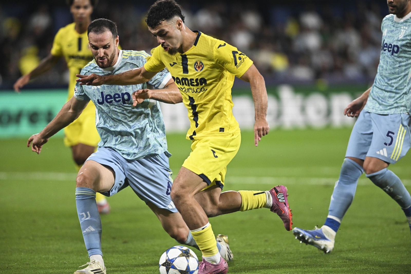 Las fotos del Villarreal-Juventus