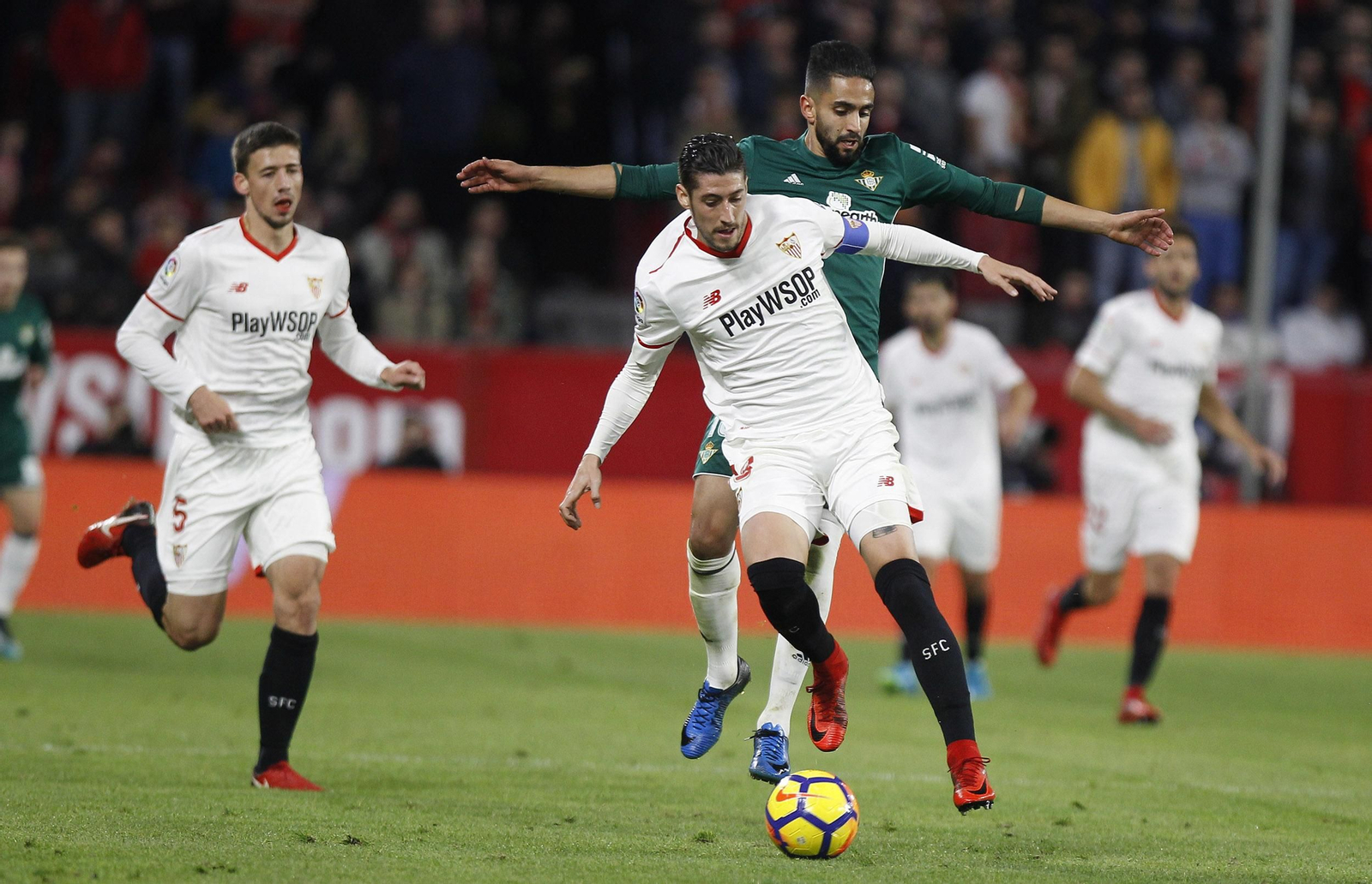 El Sevilla FC-Real Betis, en imágenes