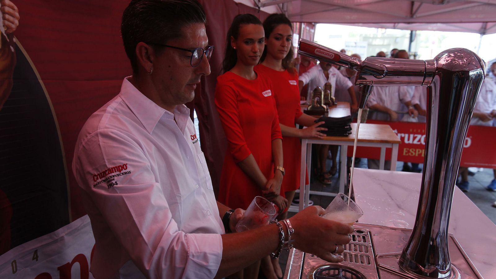 Uno de los participantes durante el concurso.