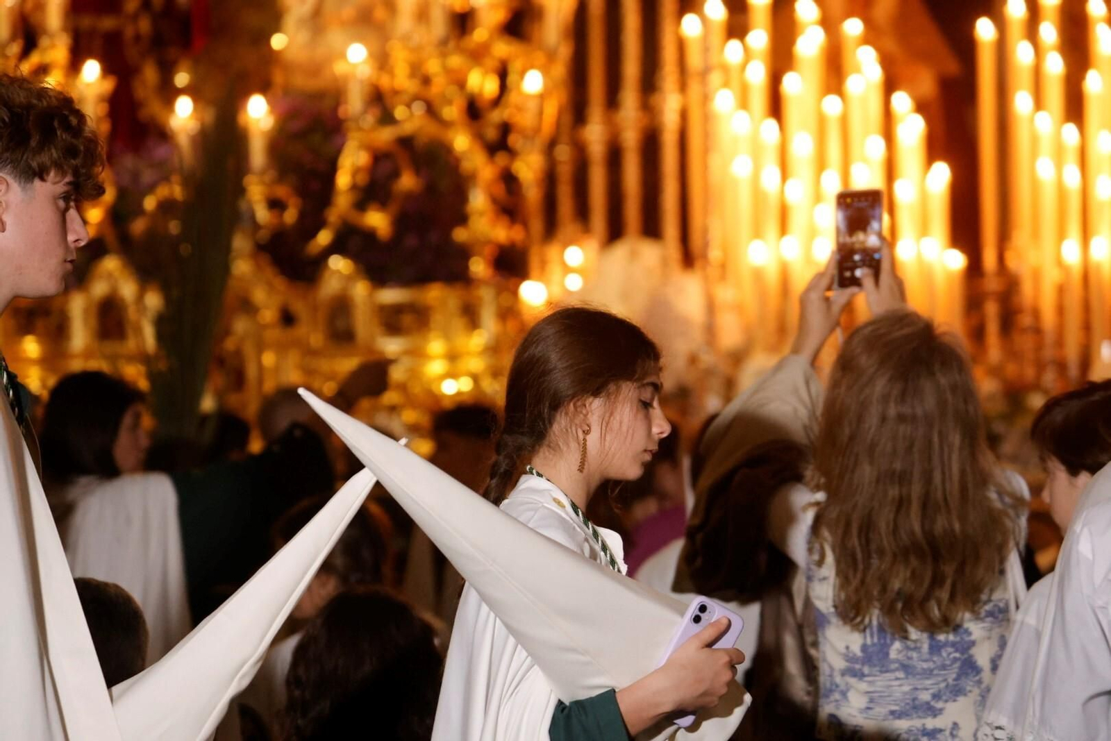 Intimidad en San Francisco con el Huerto en este Domingo de Ramos en Córdoba, en imágenes