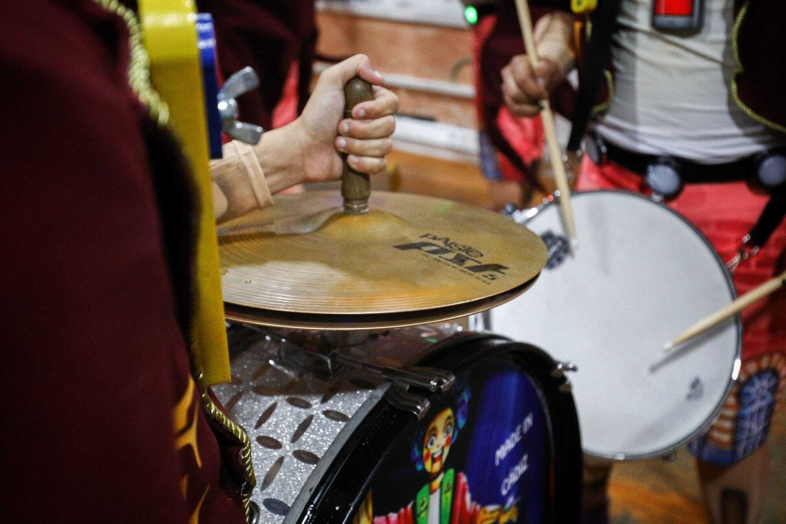 Ambiente en camerinos