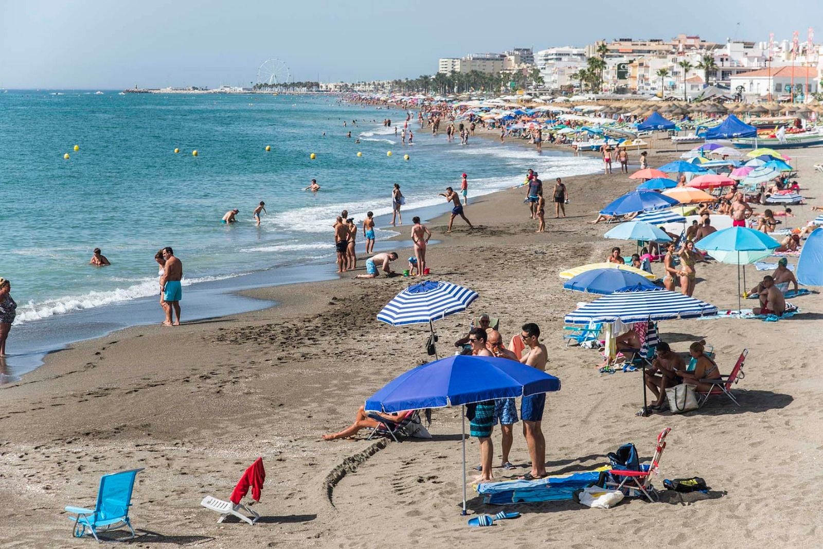 El servicio de socorrismo ha realizado 573 atenciones en la arena.