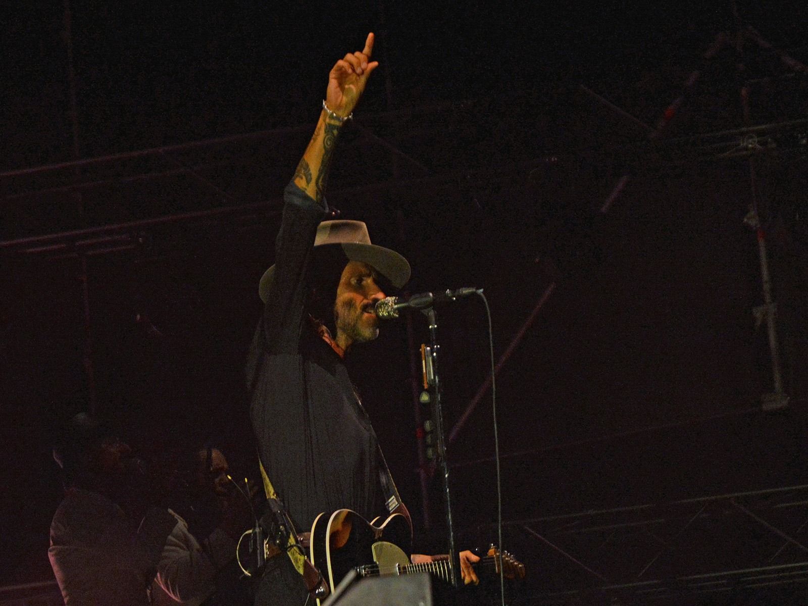 Otra imagen del artista madrileño.