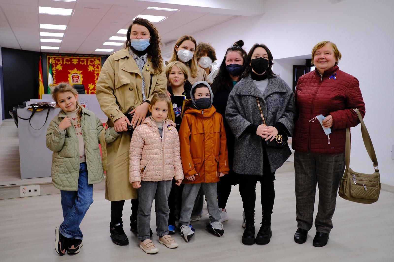 Ronda acoge las tres primeras familias ucranianas.