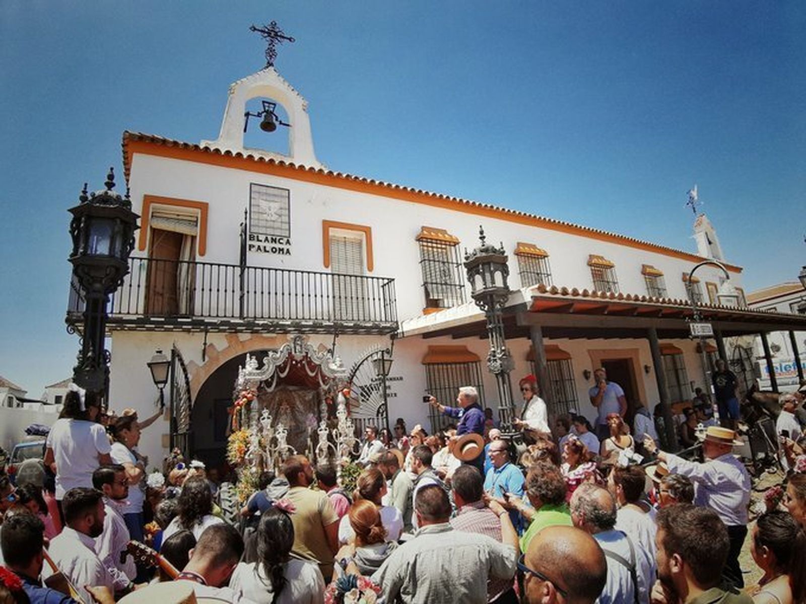 Llegada del Rocío de Cádiz a Almonte 2019