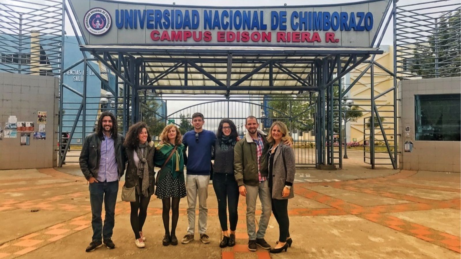 Participantes en la expedición.