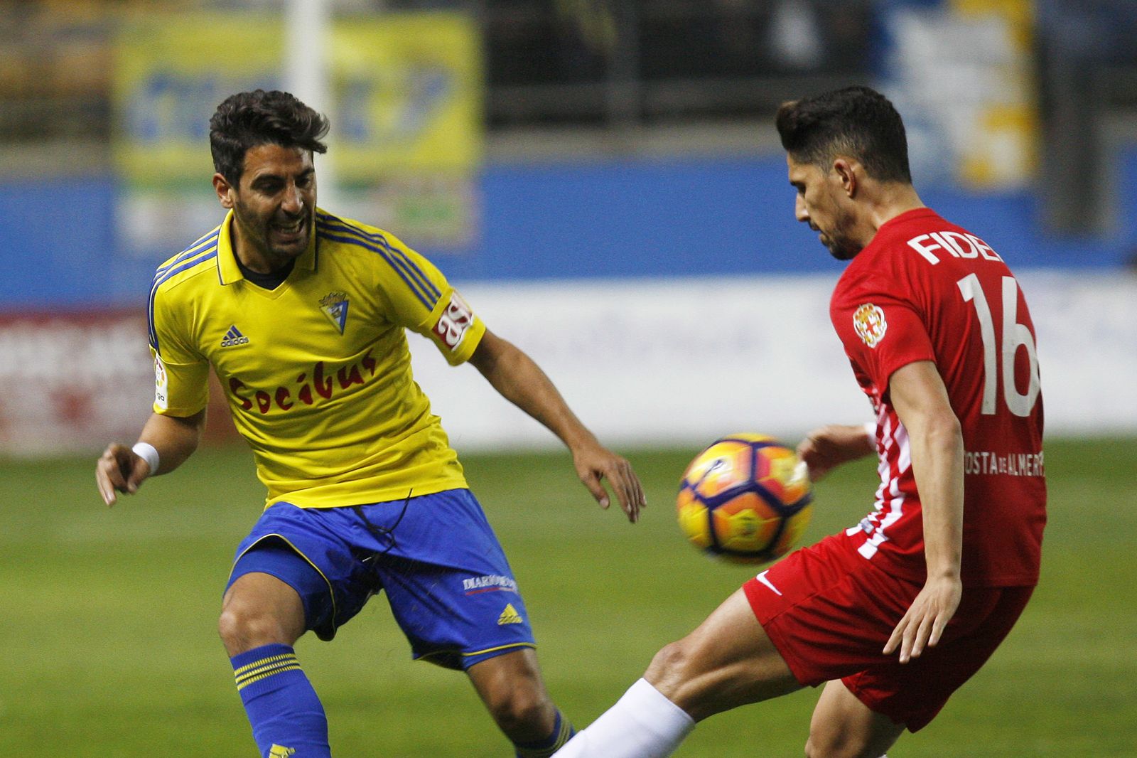 El Cádiz-Almería, en imágenes