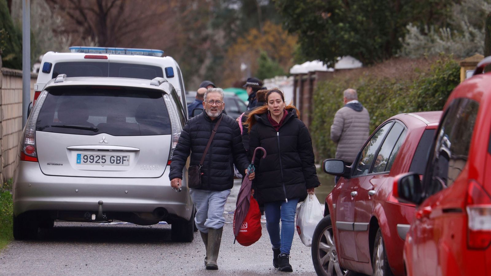 Vecinos desalojados de sus viviendas en la zona del aeropuerto