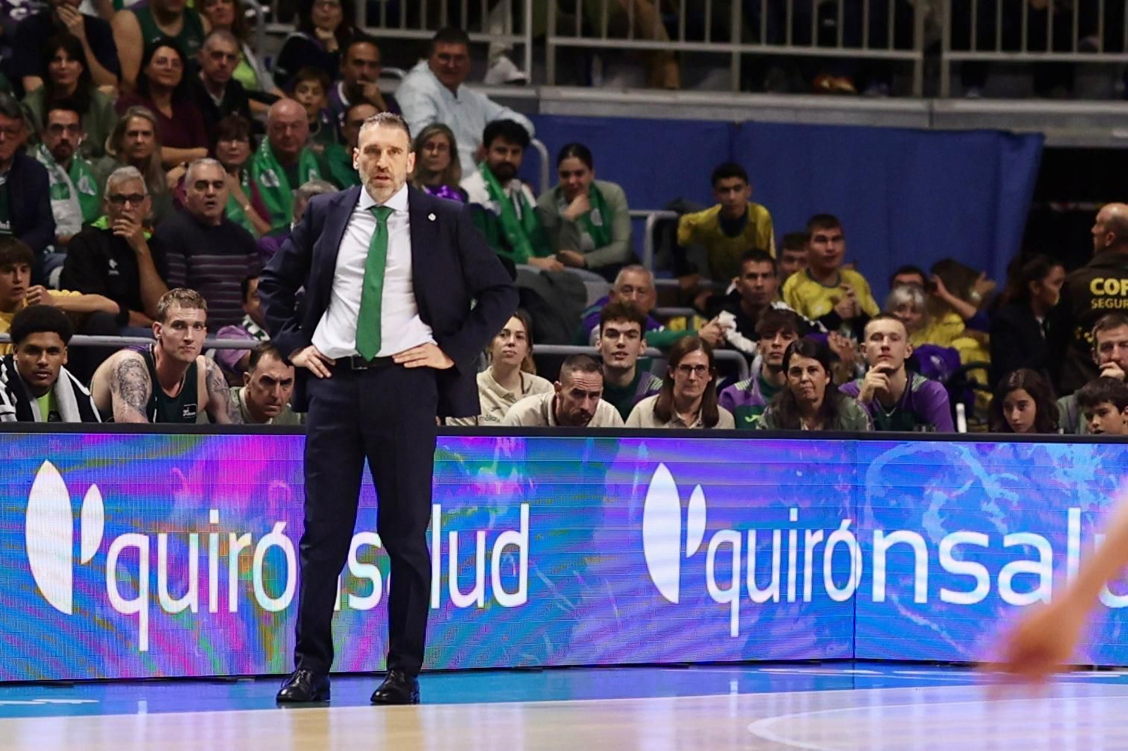 El Unicaja-Baxi Manresa, en fotos