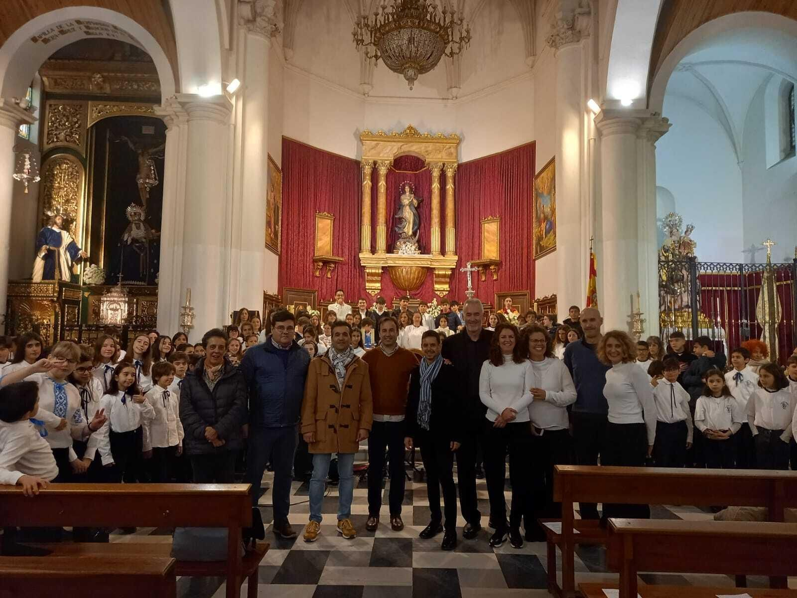 El Conservatorio de Música Javier Perianes en la parroquia de la Concepción.
