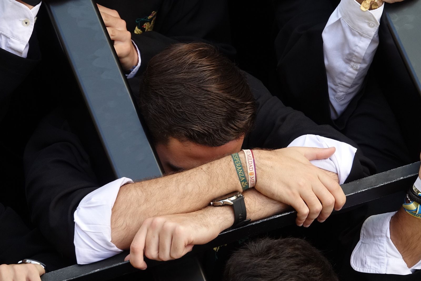 Las fotos de la cofradía del Amor, en el Viernes Santo de Málaga