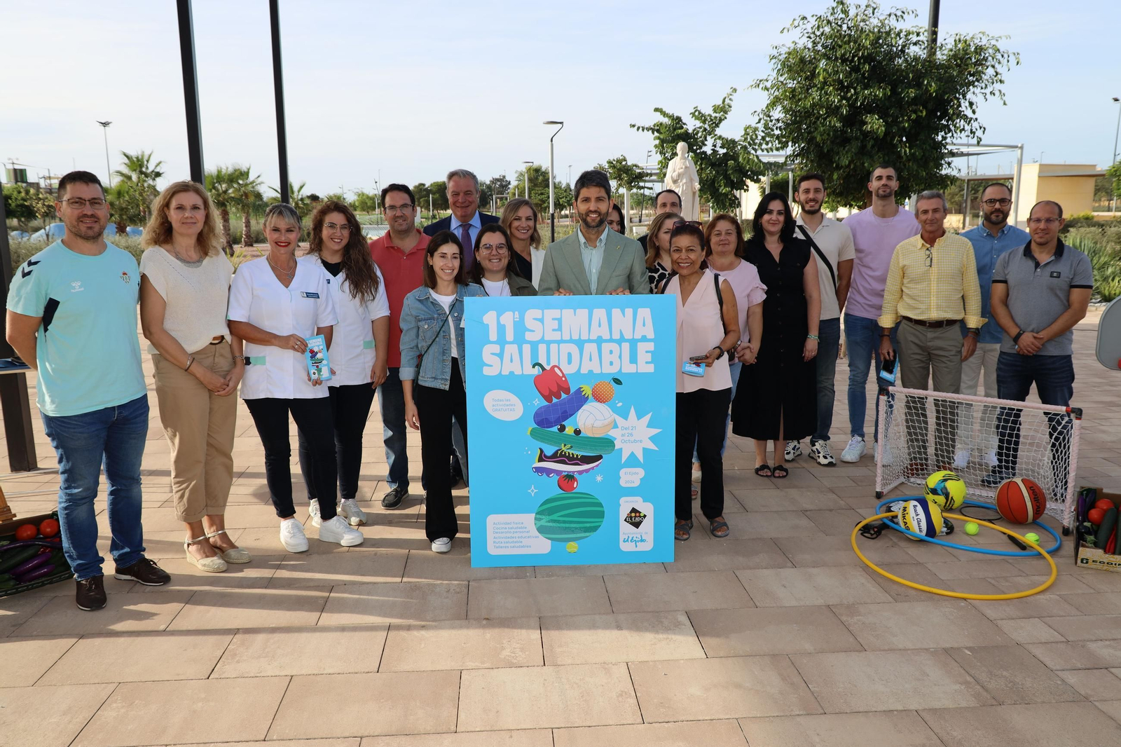 Presentación de la 11ª edición de la Semana Saludable de El Ejido.