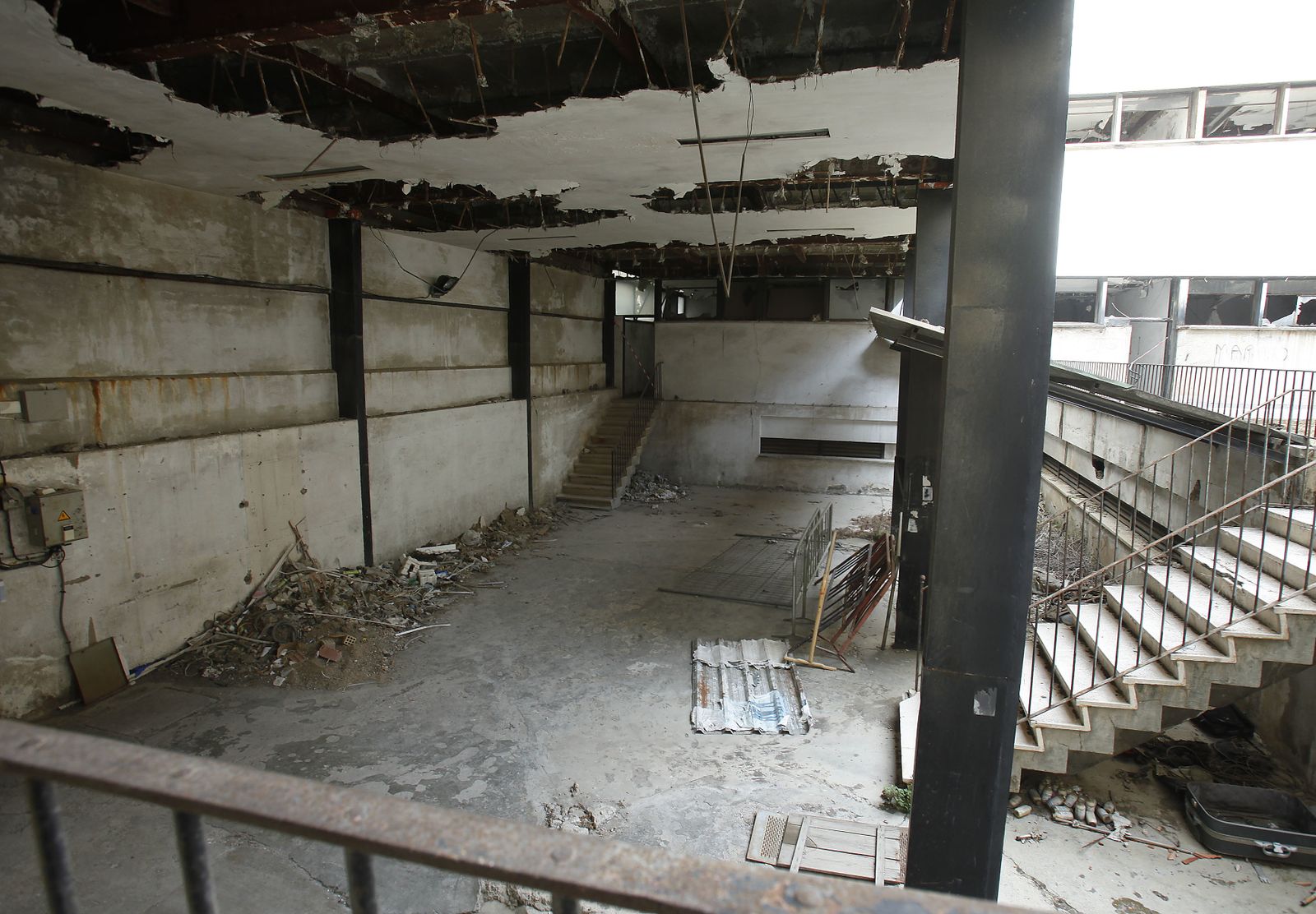 Visita a la antigua comisaría de la Gavidia